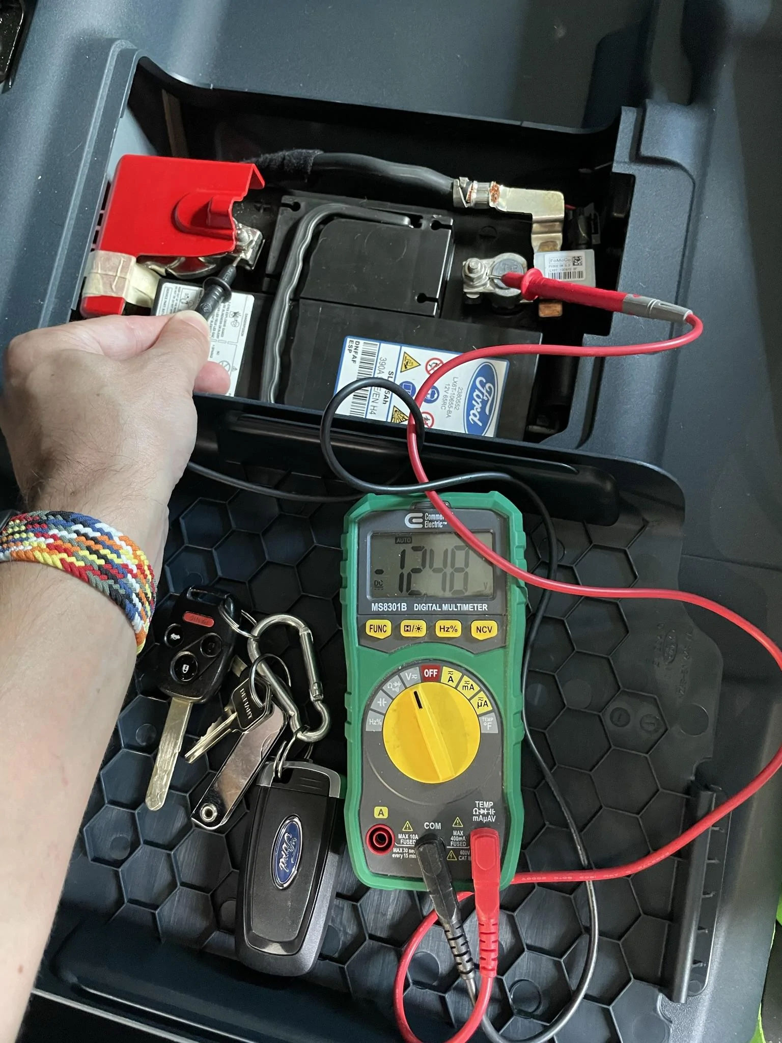 Ford Maverick Tracking DEAD HYBRID Mavericks Reported Dealer Solutions / Fixes ... IMG_2132