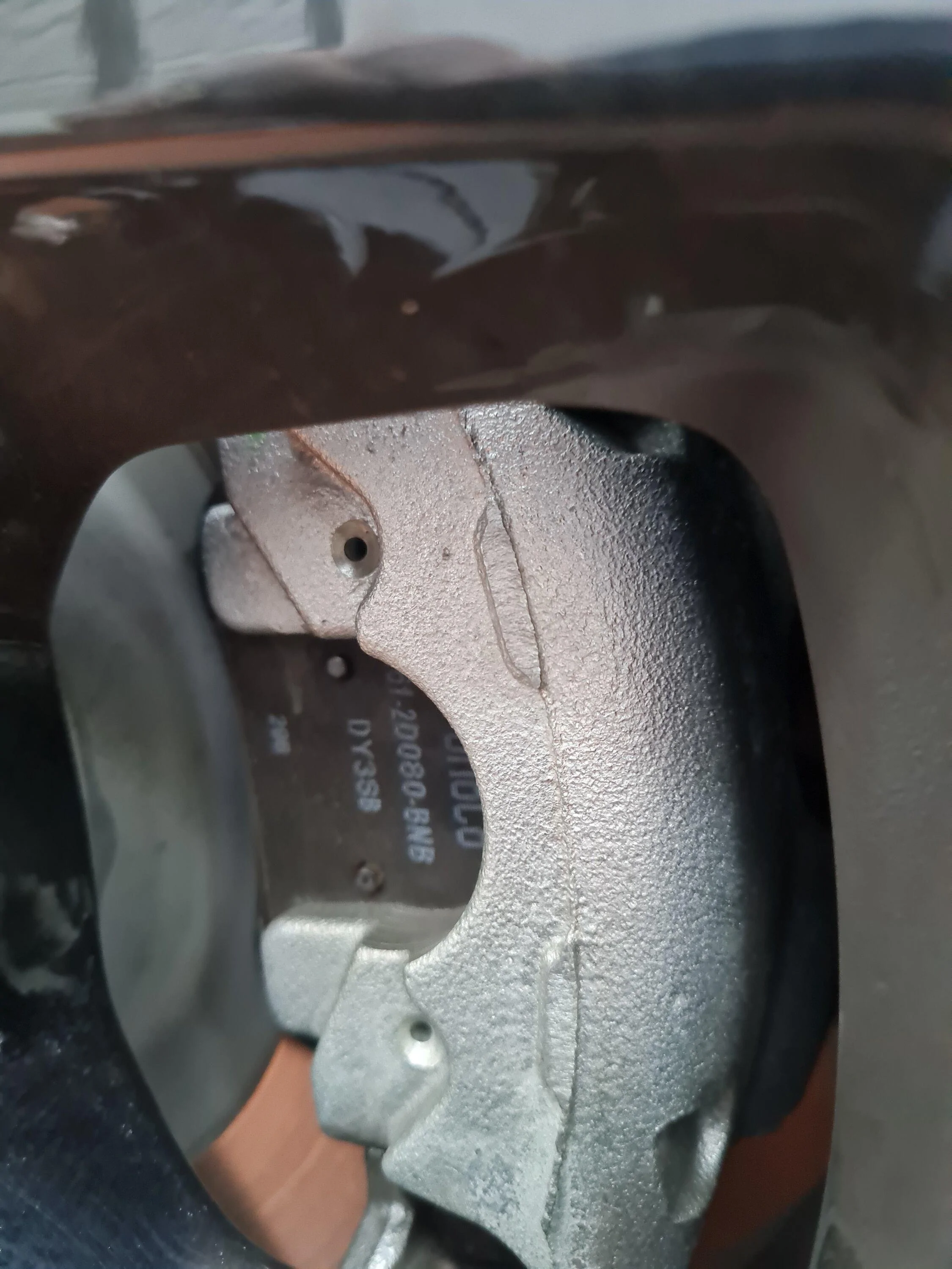 Ford Maverick Rattle noise coming from front right wheel- potential issue of caliper's failure 20220803_121328[1]