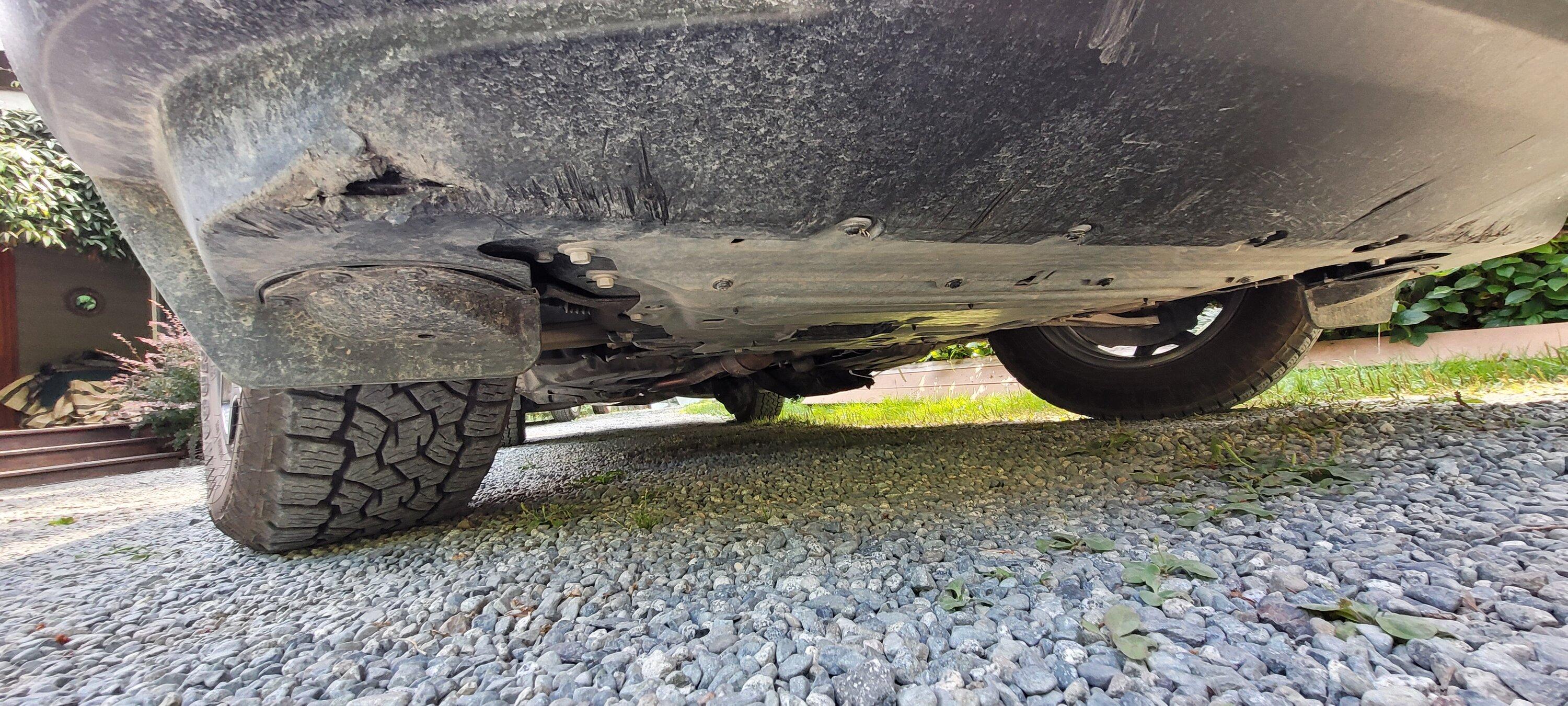 Ford Maverick Off road ground clearance 20220803_114109
