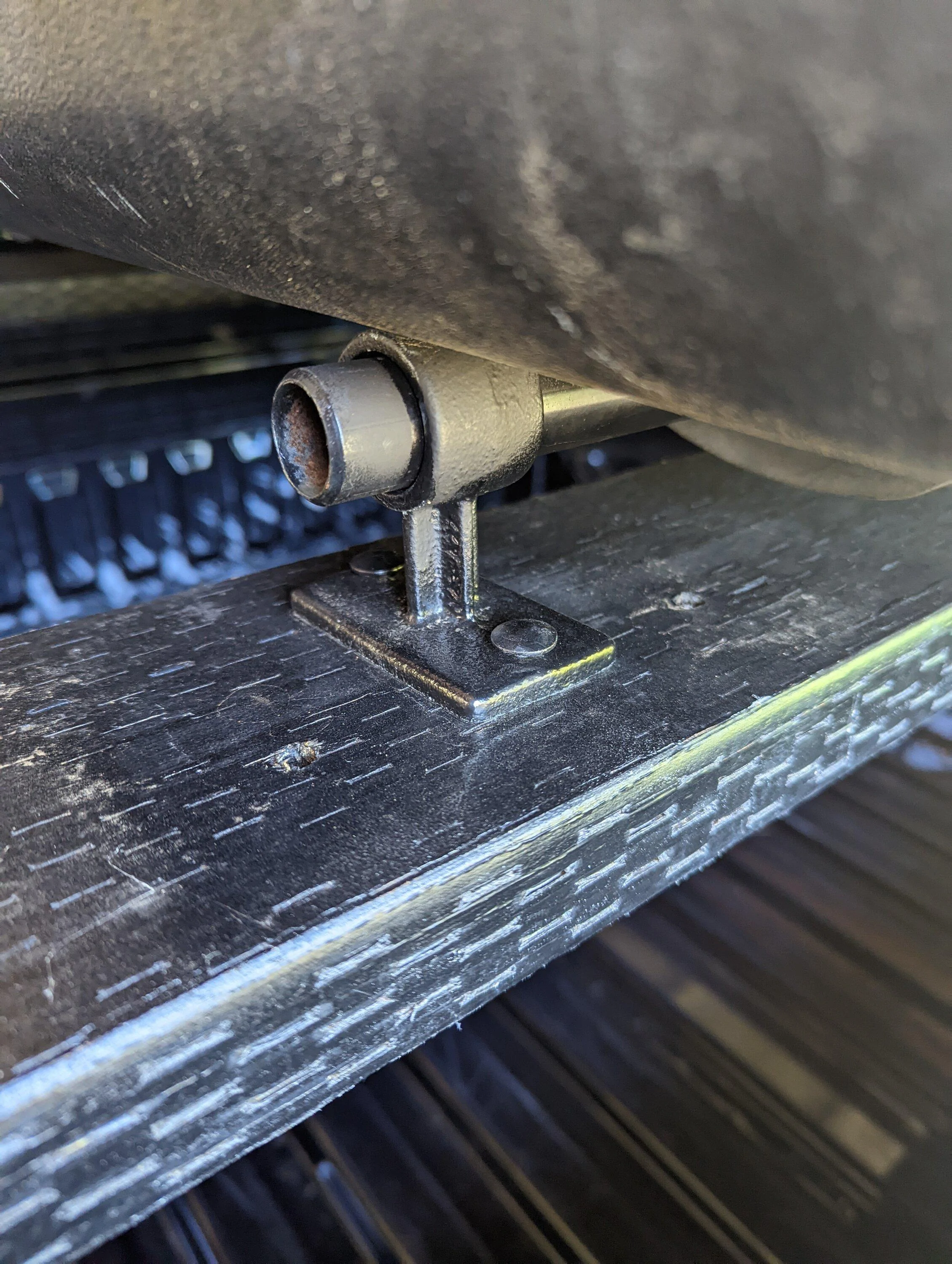 Ford Maverick Set for adventure... Yakima Space Cadet installed on my DIY rear bed rack Rack Mount