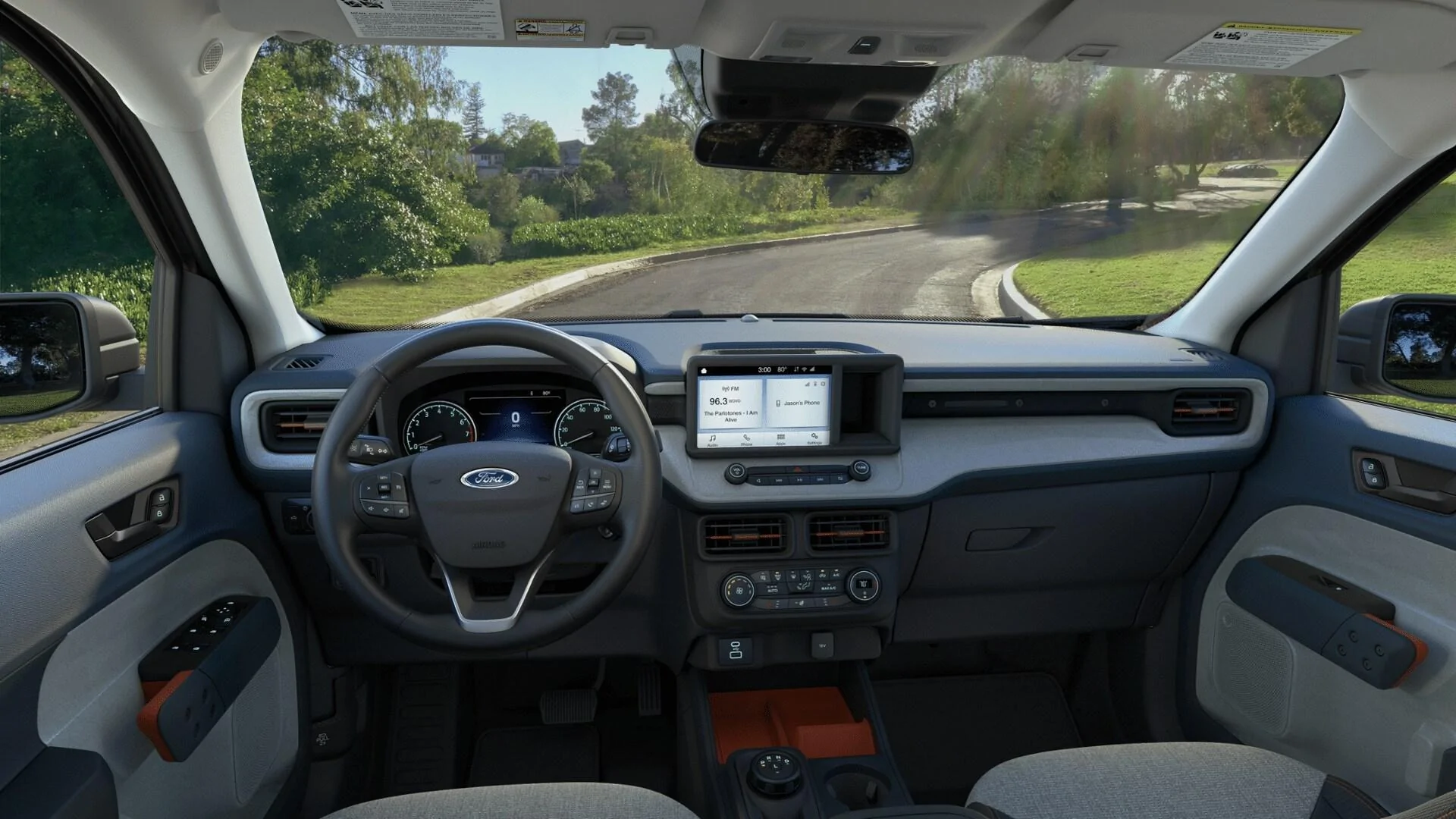 Ford Maverick XLT Climate Control Display Missing vehicl
