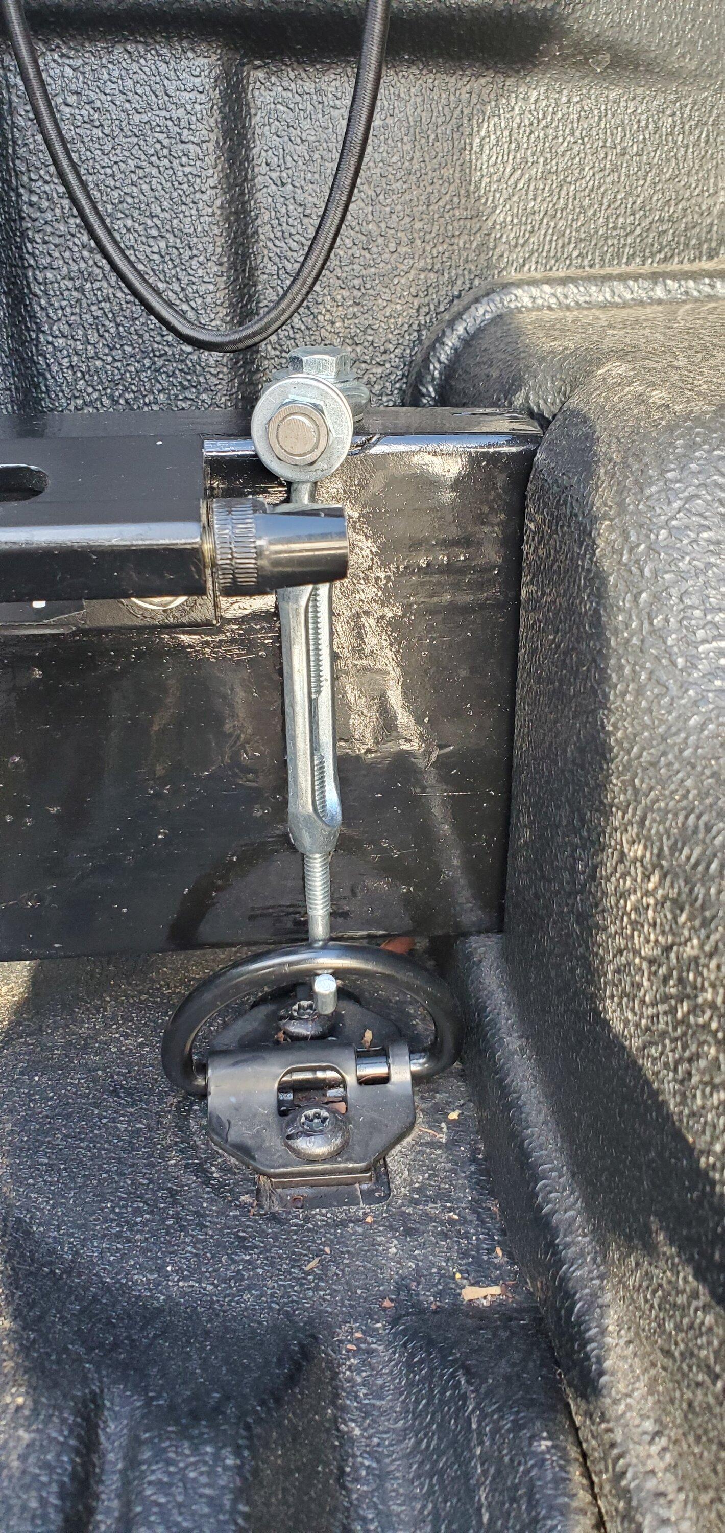 Ford Maverick Fitting bike in the bed 20220804_190131
