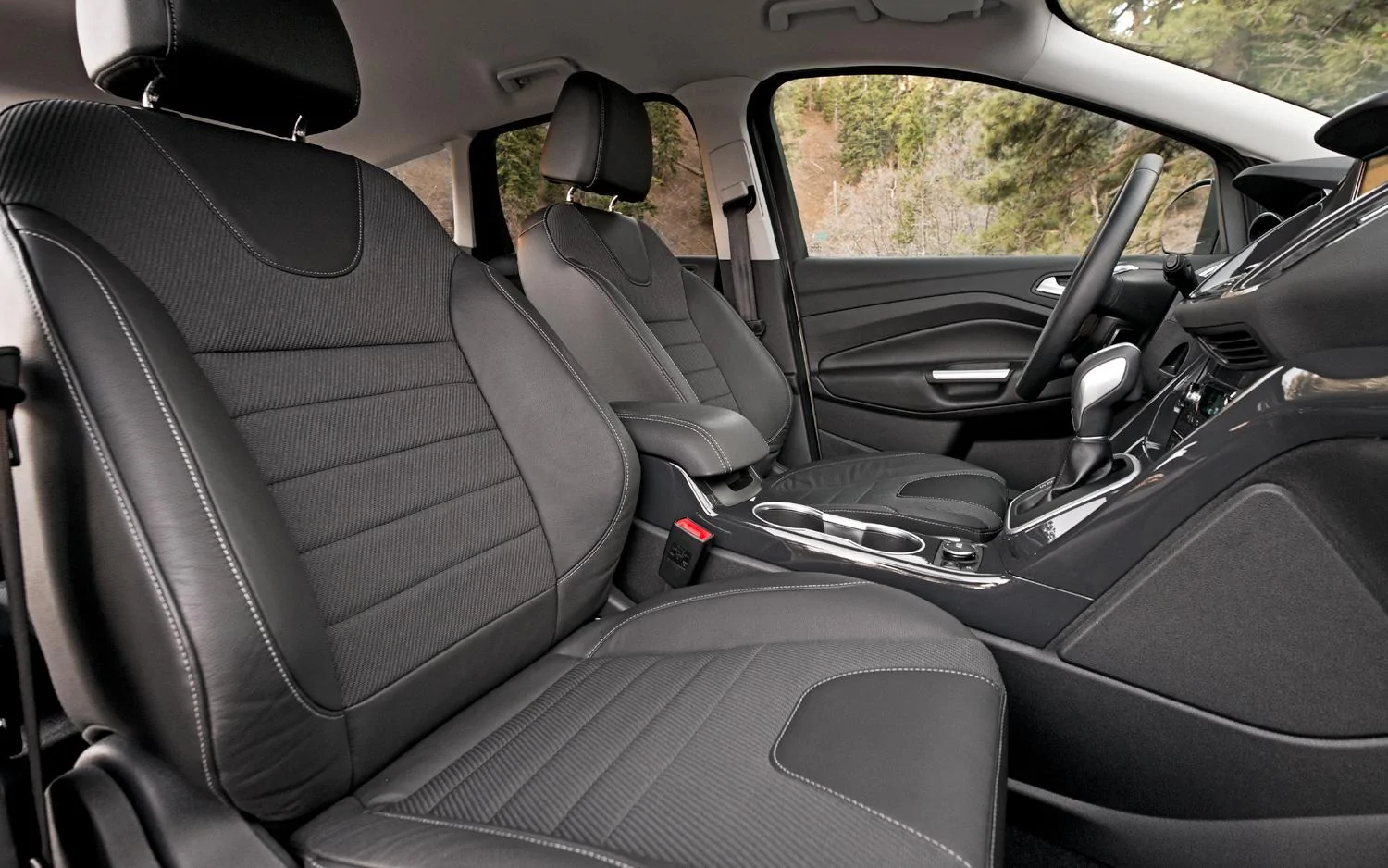 Ford Maverick Vote - what do you think about the various Maverick interiors? 2013 partial leather seats titanium