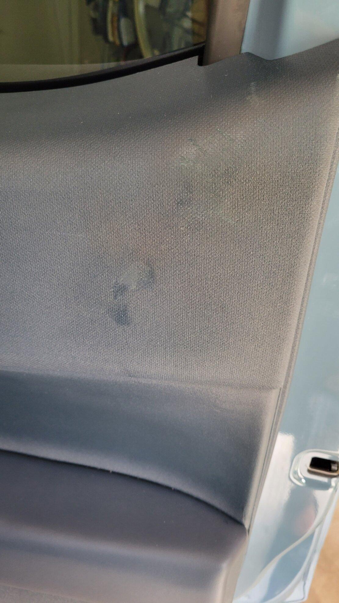 Ford Maverick Interior scratch/damage 20220805_143811