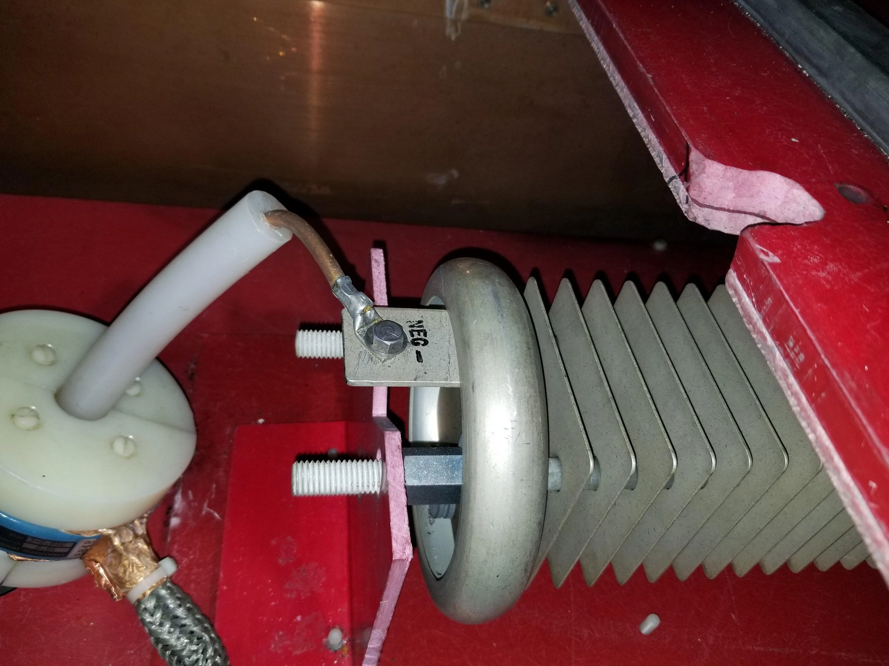 Ford Maverick Homemade high voltage connections. 20220804_150434