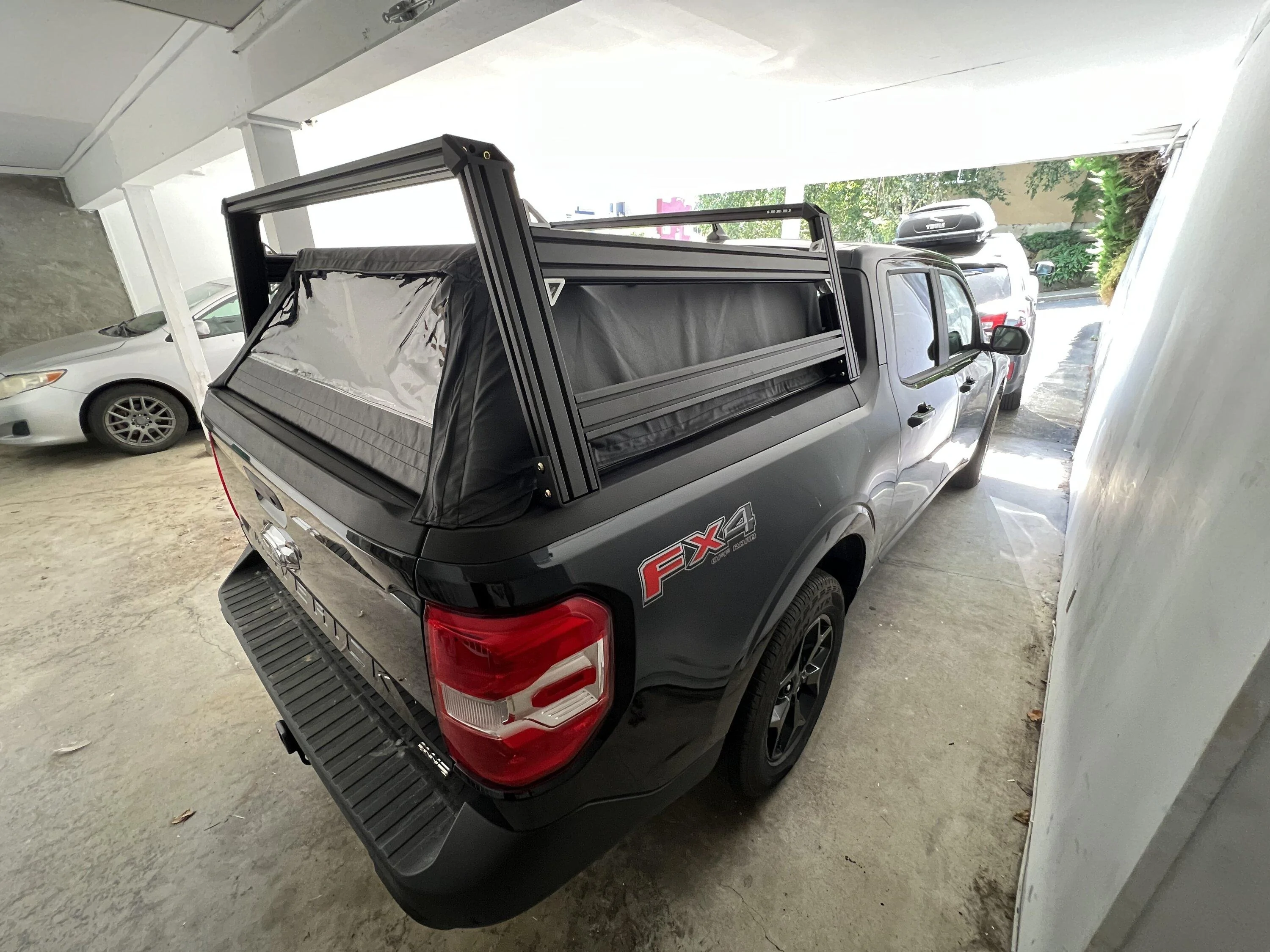 Ford Maverick 2022 Maverick soft top bed cap topper imagined 6593F829-4EDD-4451-B457-B16F5285F42F
