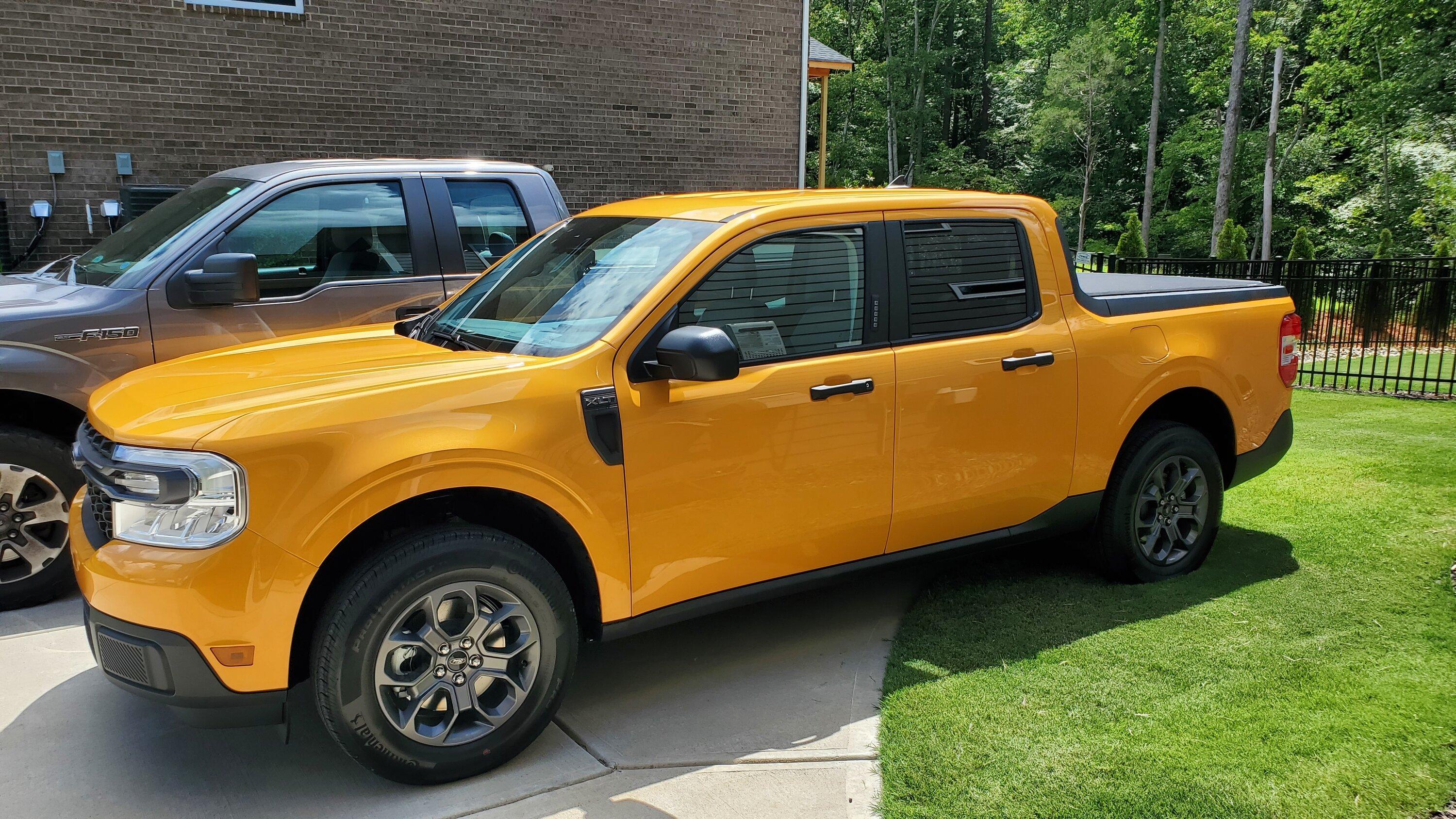 Ford Maverick Picked up this morning 20220806_145851