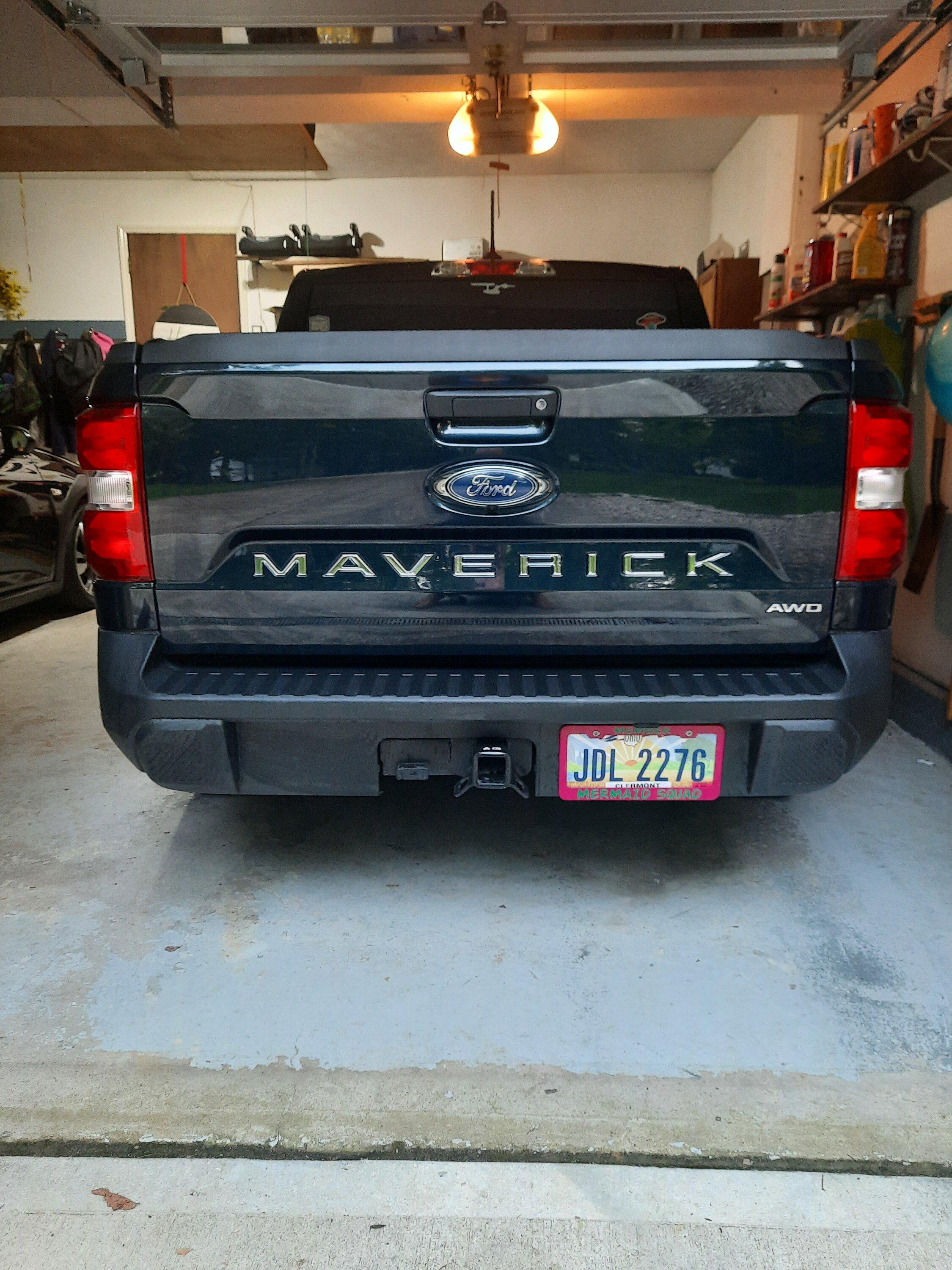 Ford Maverick Ford OEM tailgate letters 20220806_201315