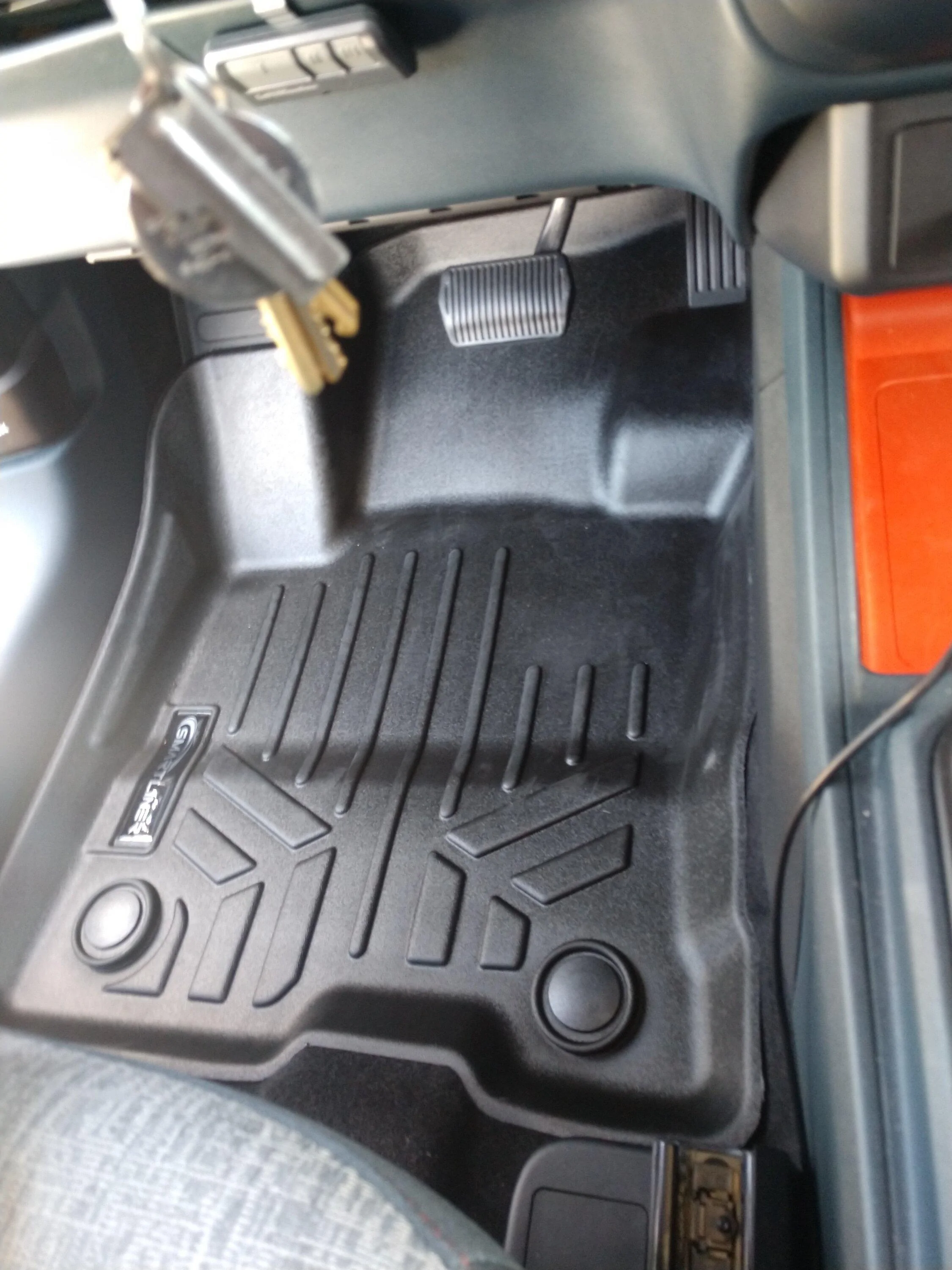 Ford Maverick Smartliner Floor Mats for Hybrid Maverick - Installed Photos IMG_20220805_134740850