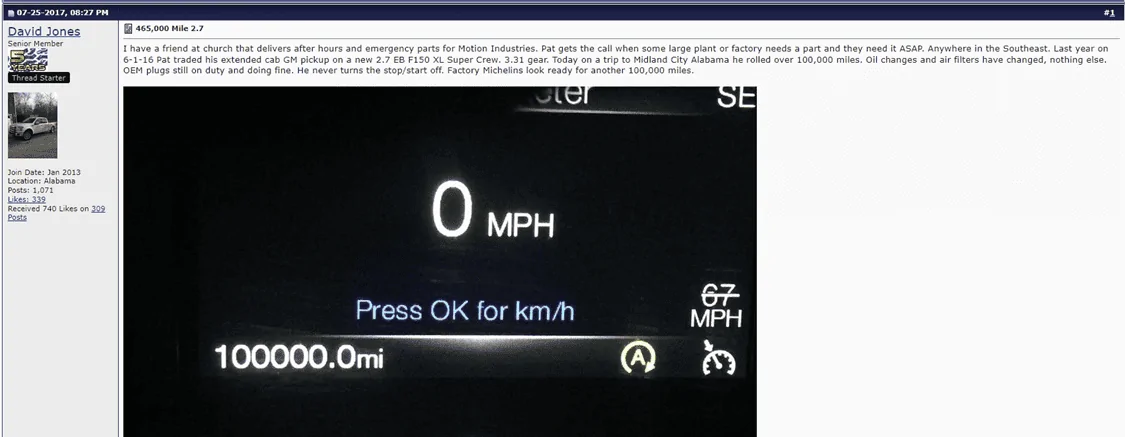 Ford Maverick Has anybody here owned an EcoBoost engine for +- 100,000 miles? 1659893148116
