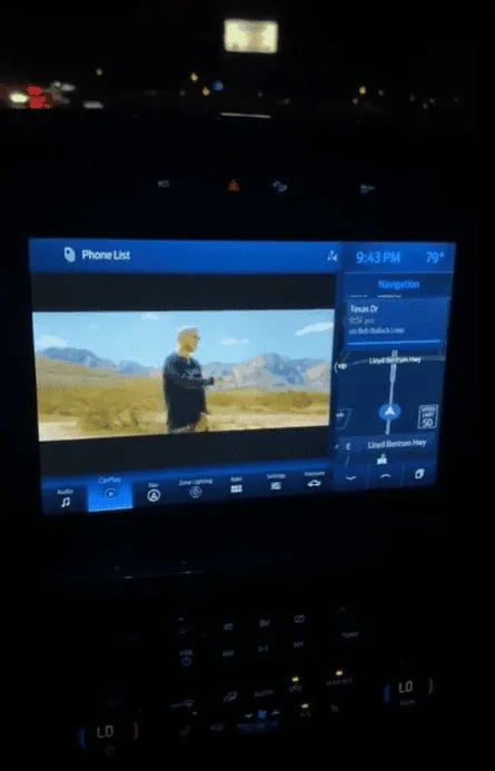 Ford Maverick One handed, decluttered Apple CarPlay/Android Auto 23214324