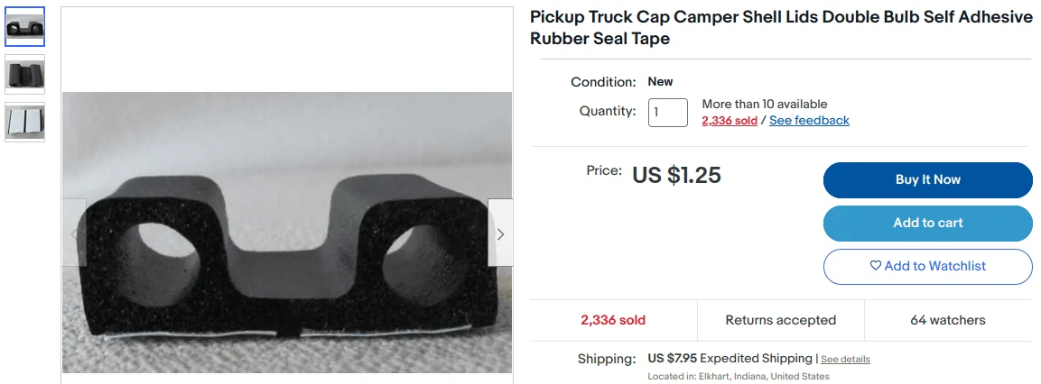 Ford Maverick Ranch Mid-Rise cap topper photos 1659972417752