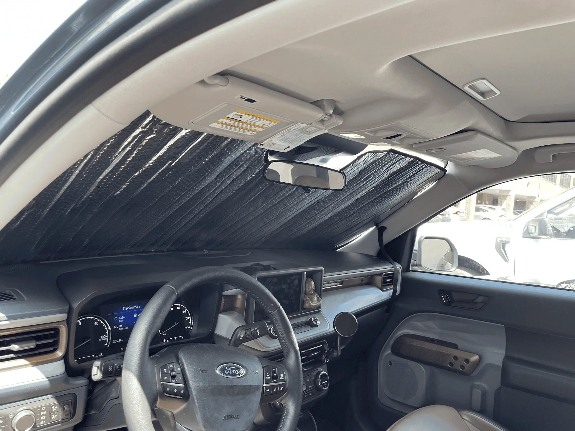 Ford Maverick Windshield sunshade which did you buy? 1659979699687