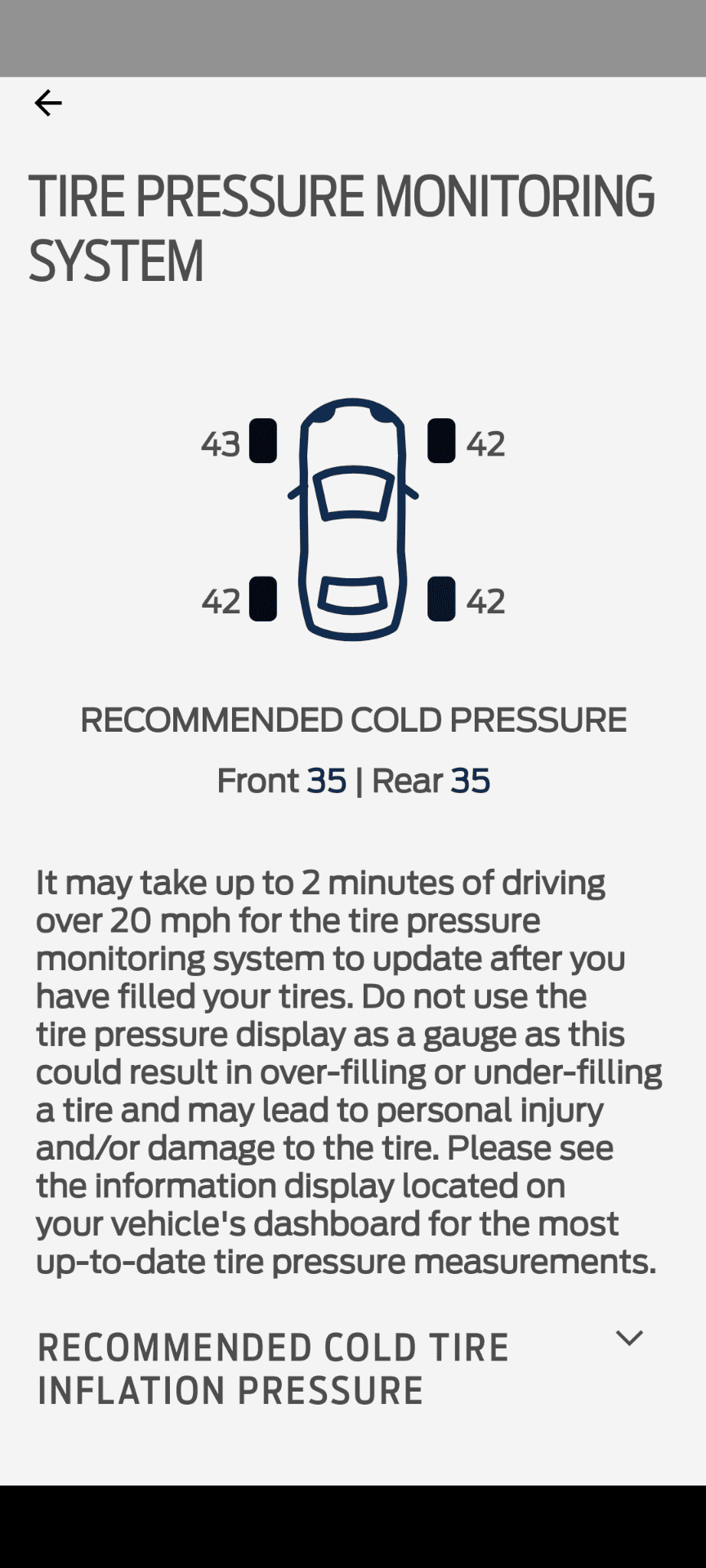 Ford Maverick Tire Pressure Monitoring System Fault Screenshot_20220808-172758