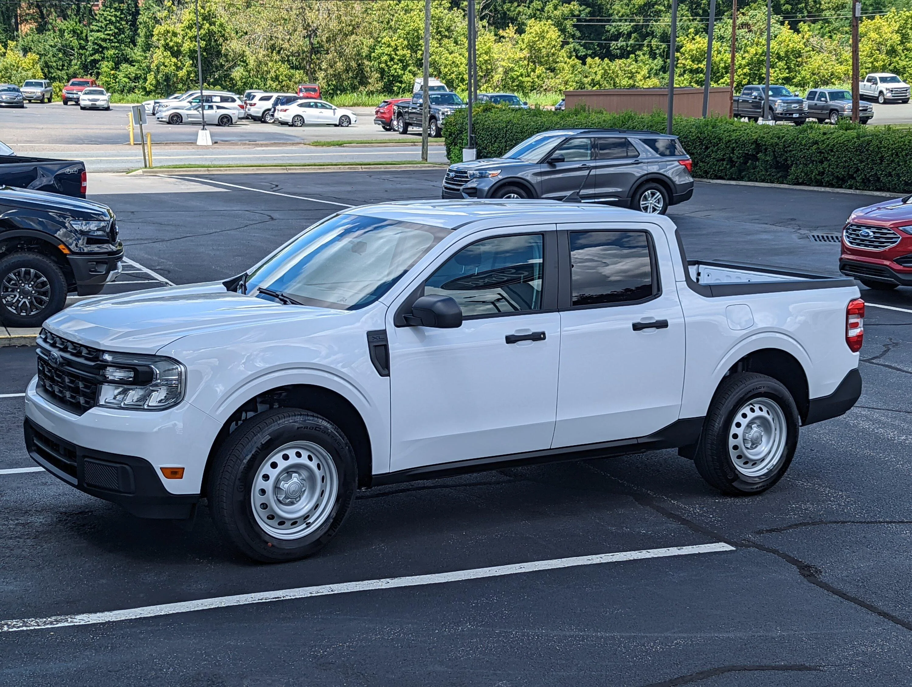 Ford Maverick Tonneau & Ladder Rack / Tool Shell [Service Vehicle] PXL_20220806_165654275