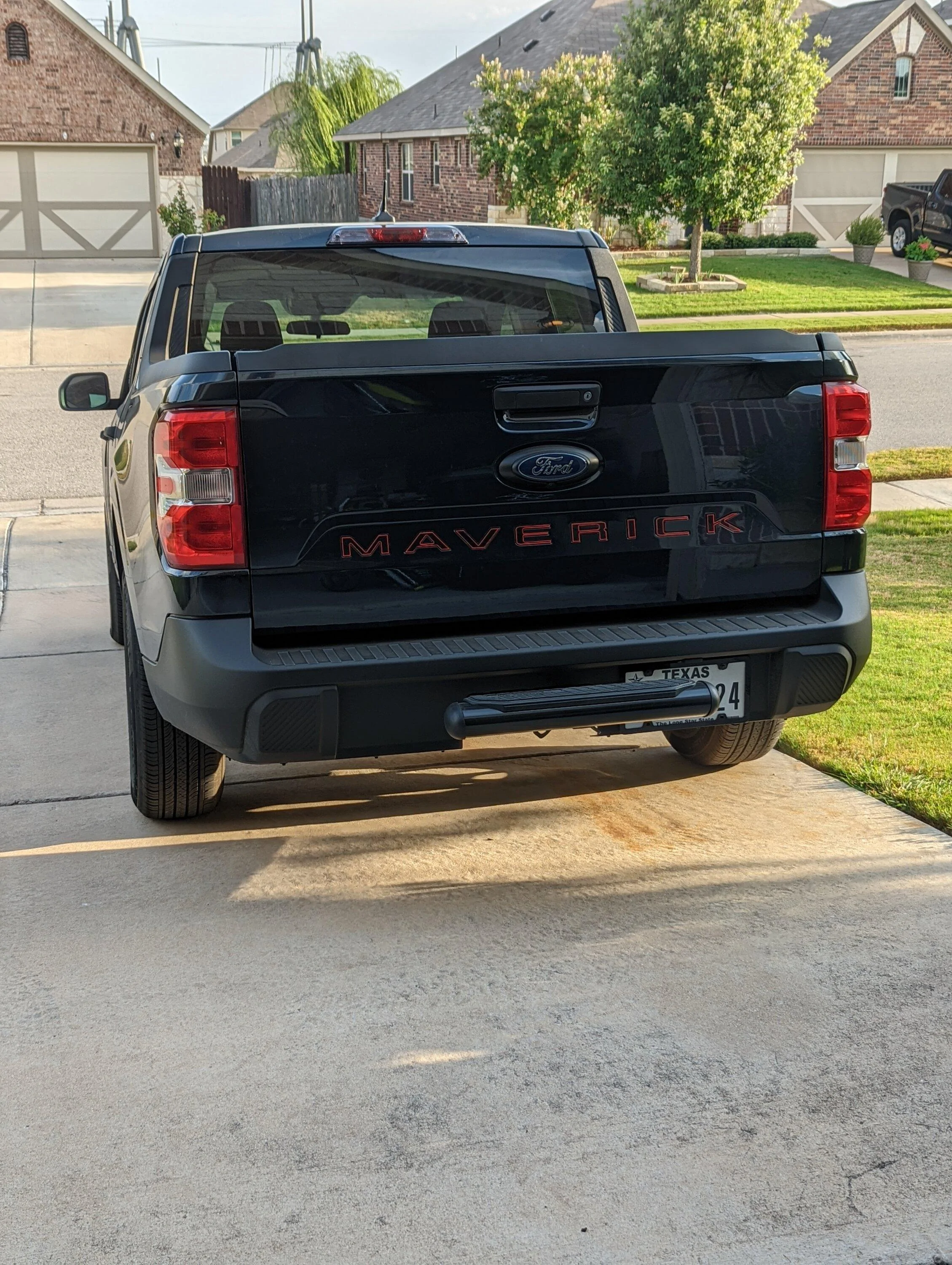 Ford Maverick Installed tailgate decal from Vinyl Imagination PXL_20220806_000803463