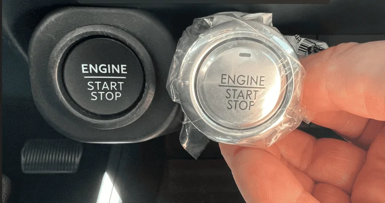 Ford Maverick Replace push button start with one that has a light indicator? 1660073234666