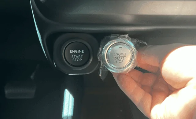Ford Maverick Replace push button start with one that has a light indicator? 1660073262282