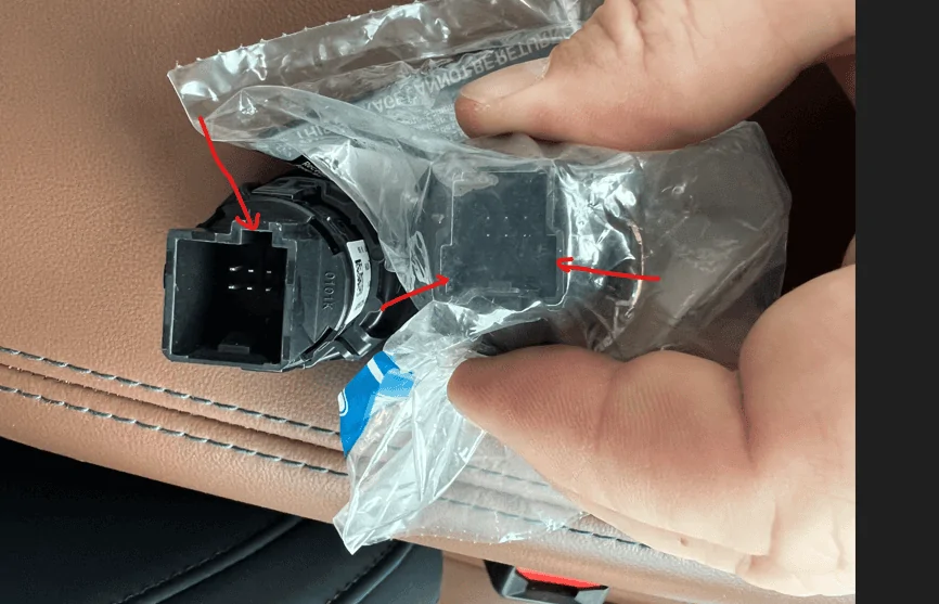 Ford Maverick Replace push button start with one that has a light indicator? 1660073318723