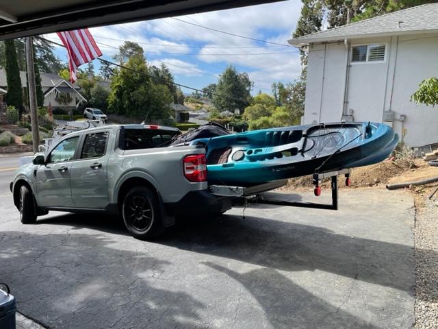 Ford Maverick Roof Rack vs Bed Rack, which is better for long Kayak? 68028695412__4AEDA650-DB99-4779-883D-8746143F23D9.fullsizerender