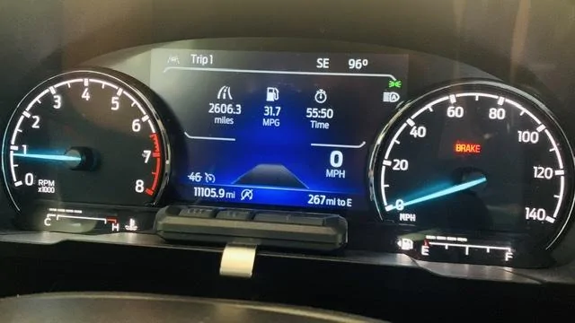Ford Maverick Happy with my 2.0 AWD FX4 fuel economy. BFF800EA-71E3-4C44-ADB6-FD6114B0A10D