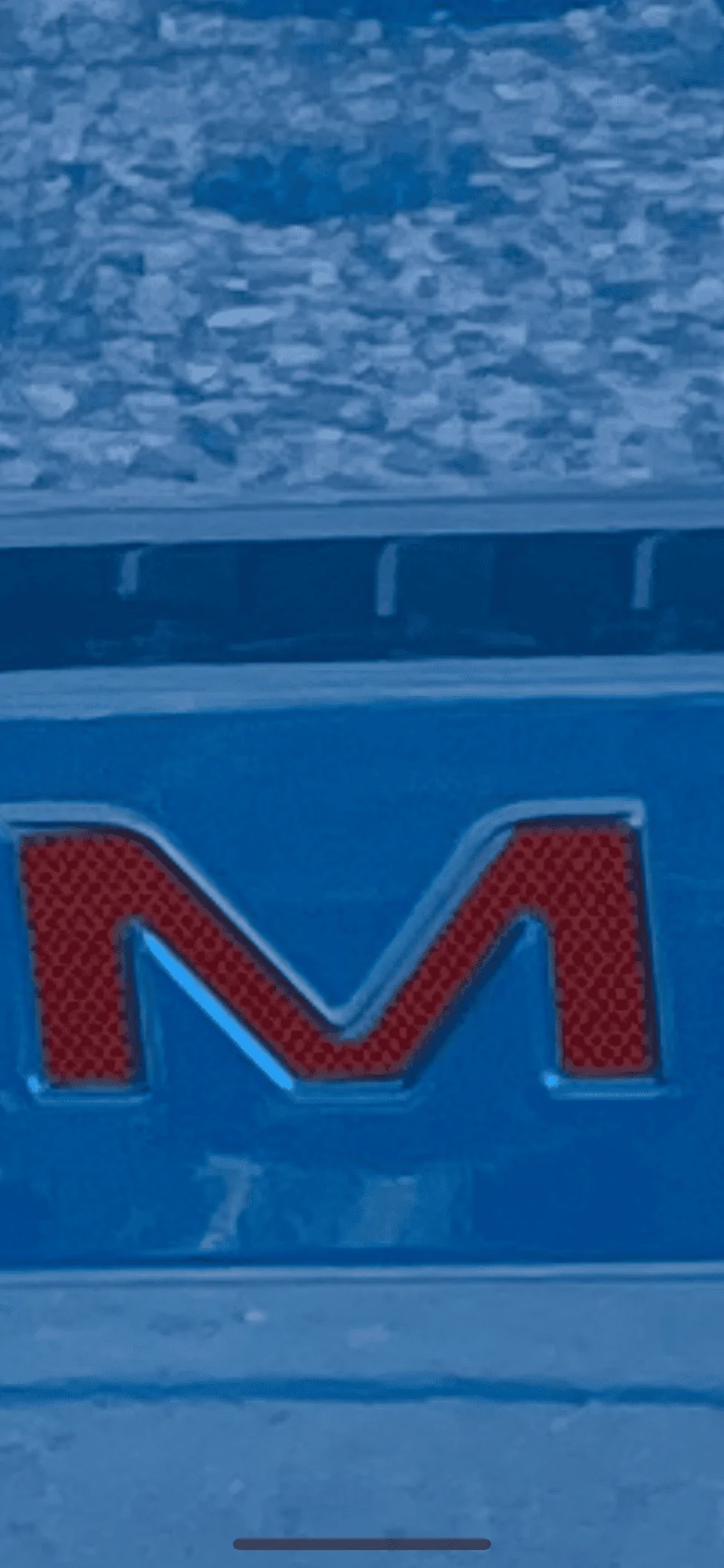 Ford Maverick Tailgate Lettering- Black or Chrome? (Velocity Blue Paint) E07C30E9-8D20-489F-A75C-9928F19E3DB4