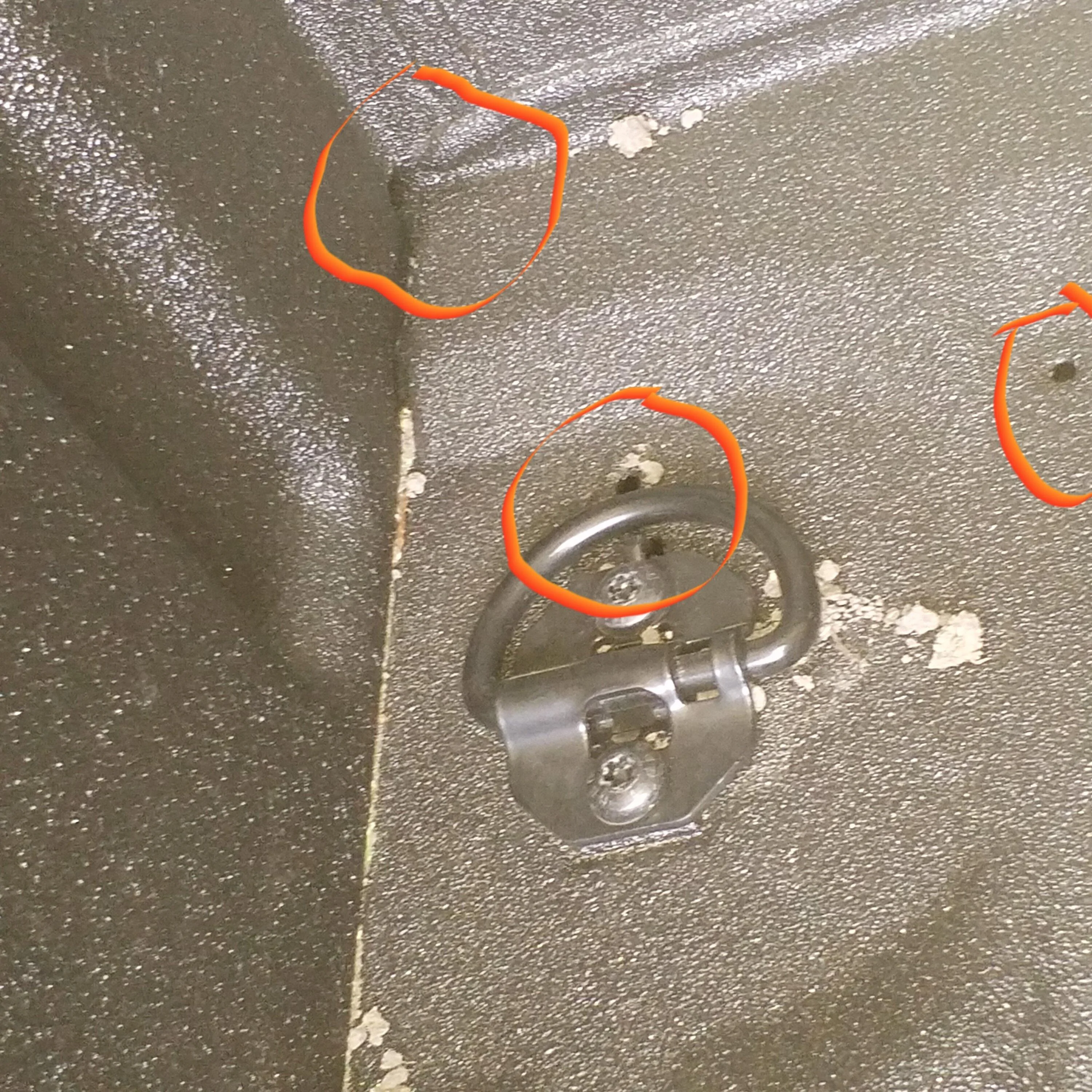 Ford Maverick Hard folding Tonneau Drain Holes w/DIBL 20220815_162032