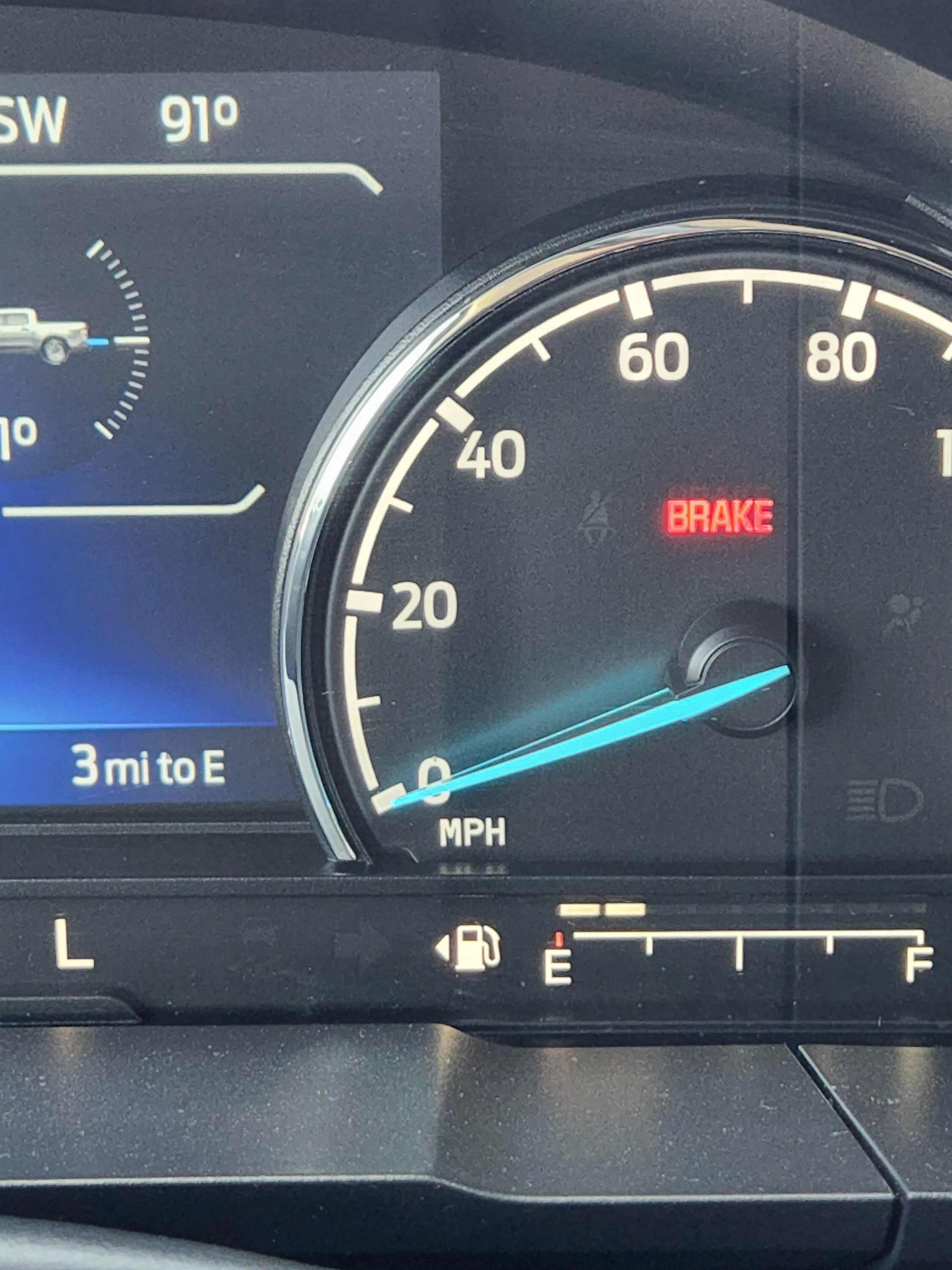 Ford Maverick Gas not registering 20220816_142510