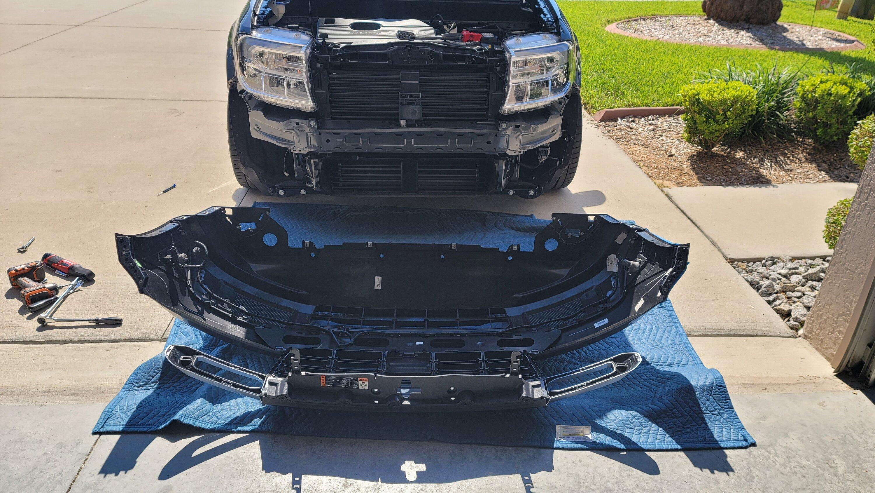 Ford Maverick Buschur Intercooler Installed 20220815_163651