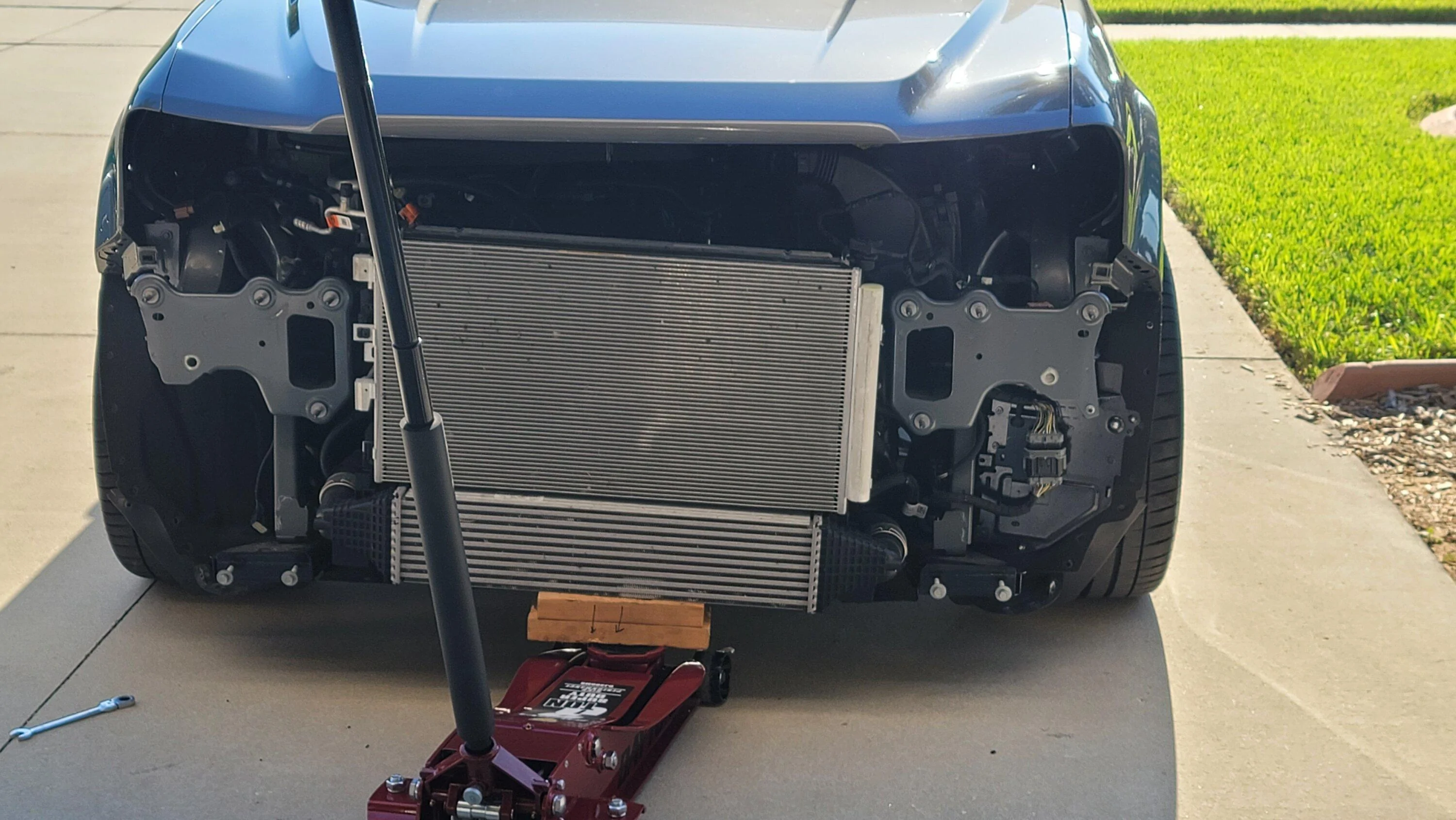 Ford Maverick Buschur Intercooler Installed 20220815_180711