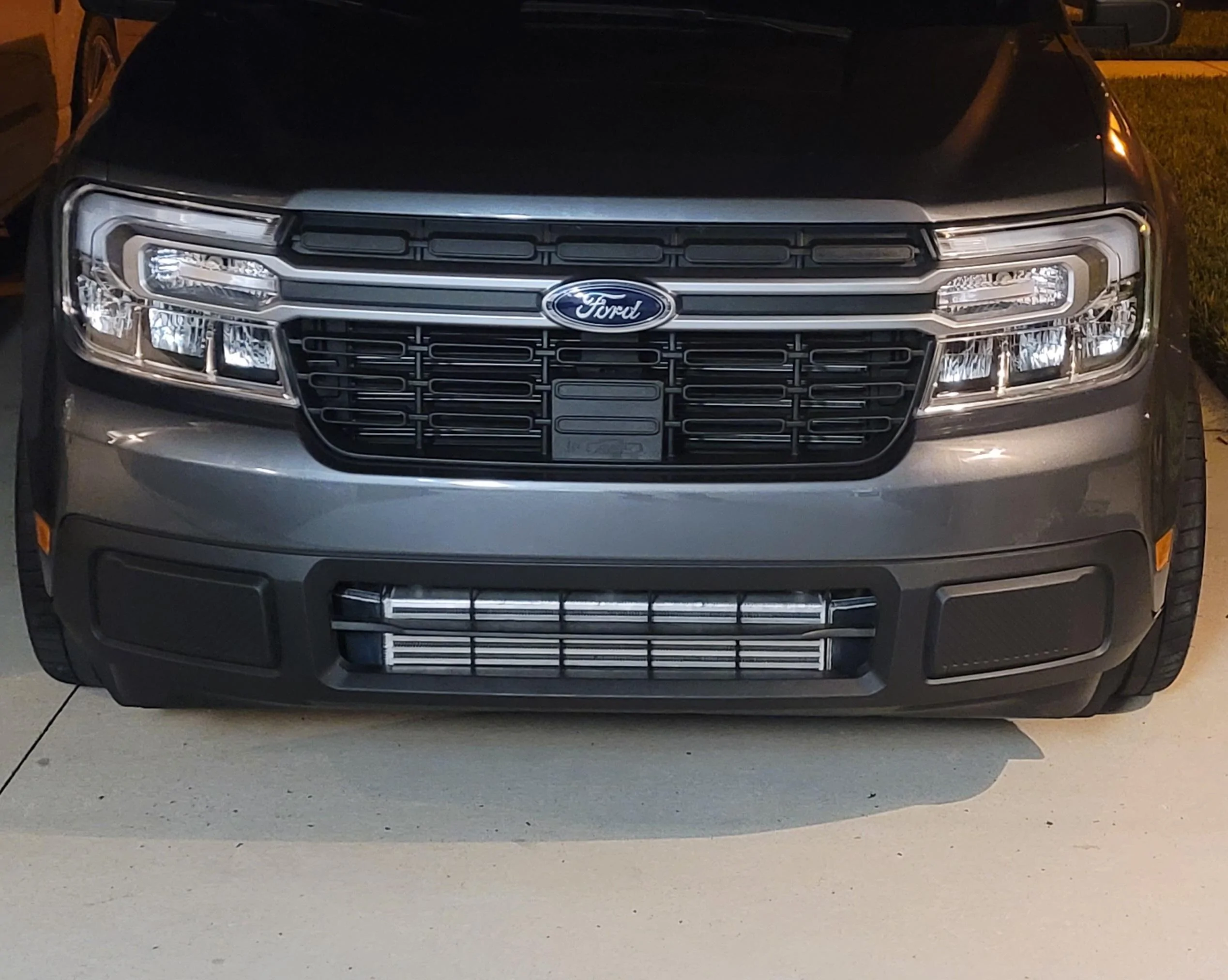 Ford Maverick Buschur Intercooler Installed 20220815_233440