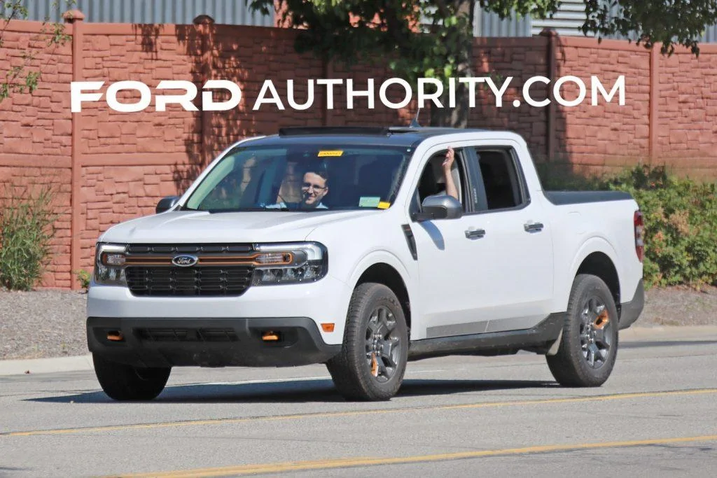 Ford Maverick Tremor Package Appearance photos (on white Maverick) hite-First-Real-World-Photos-Exterior-001-1024x683