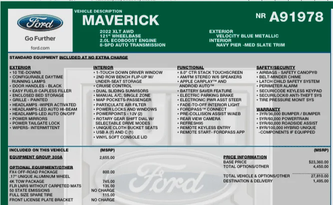 Ford Maverick Woohoo! Got me a Maverick! 1661220302663