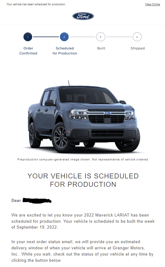 Ford Maverick Received an unexpected Ford email yesterday afternoon...a total shocker!!! 1661263731337