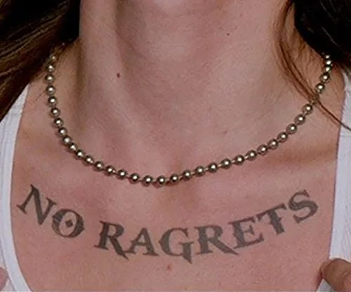 Ford Maverick Buyers Remorse? No-Regrets-Tattoo-Chest