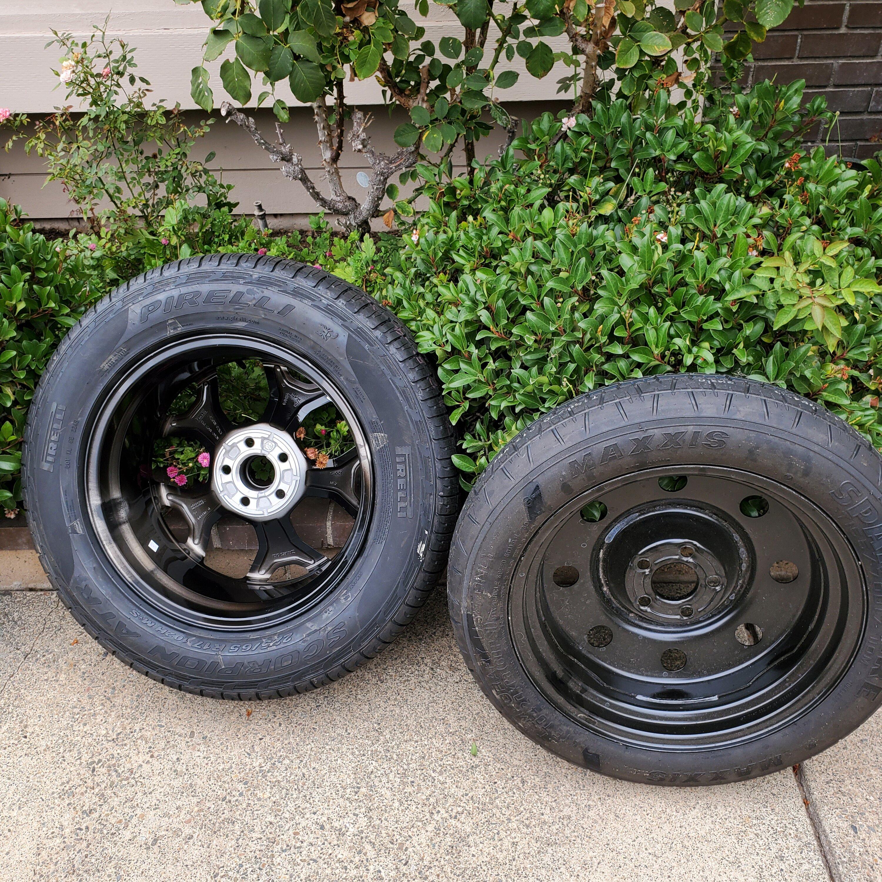 Ford Maverick (Actual) Full Size Spare 20220821_110311