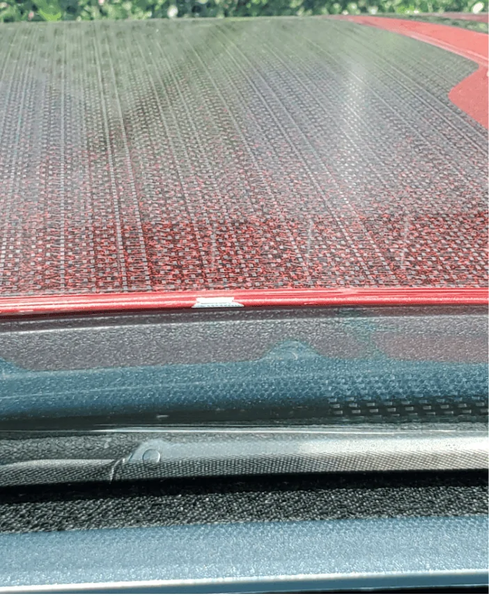 Ford Maverick Windshield pressure crack (just approved for warranty replacement) Paint Chip1