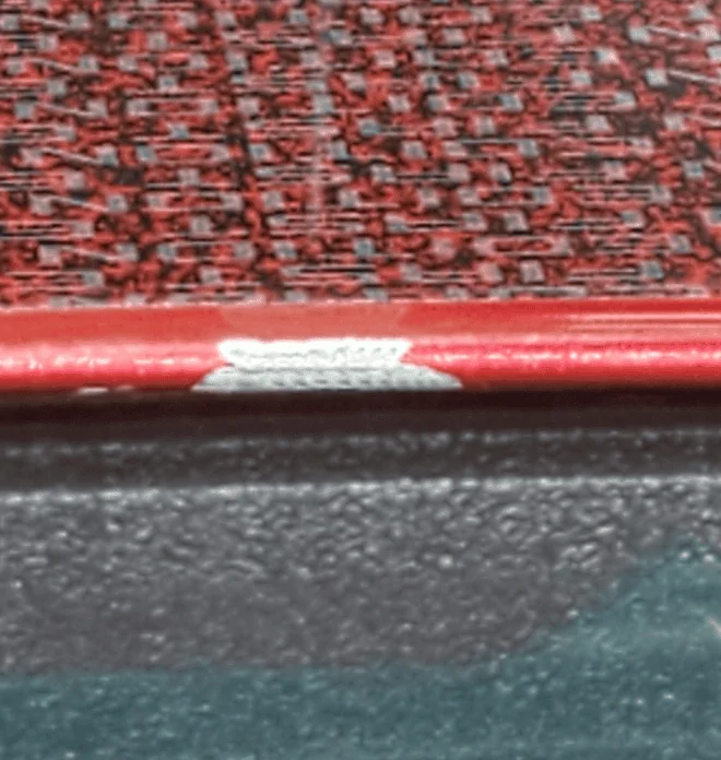 Ford Maverick Windshield pressure crack (just approved for warranty replacement) Paint Chip2