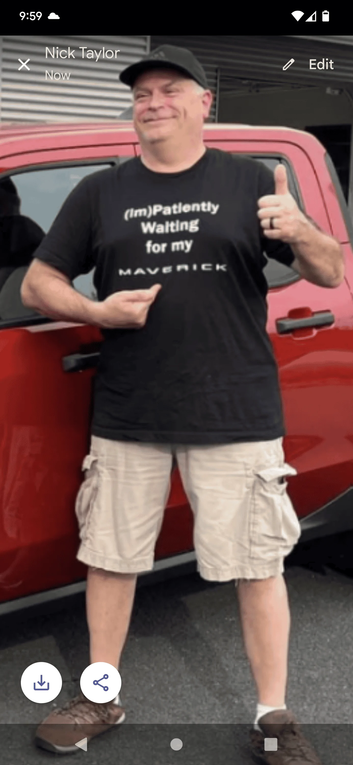 Ford Maverick Saw this! "(Im)Patiently waiting for my Maverick" A312D407-50BF-491C-9477-B09FF22BBDE3