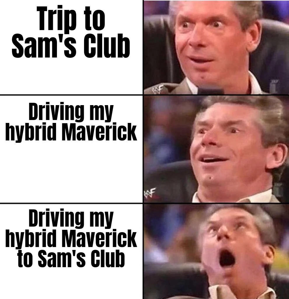 Ford Maverick Maverick Memes -  fun diversion while we wait [ ** NO POLITICS ** ] Vince McMahon Reaction 28082022132714