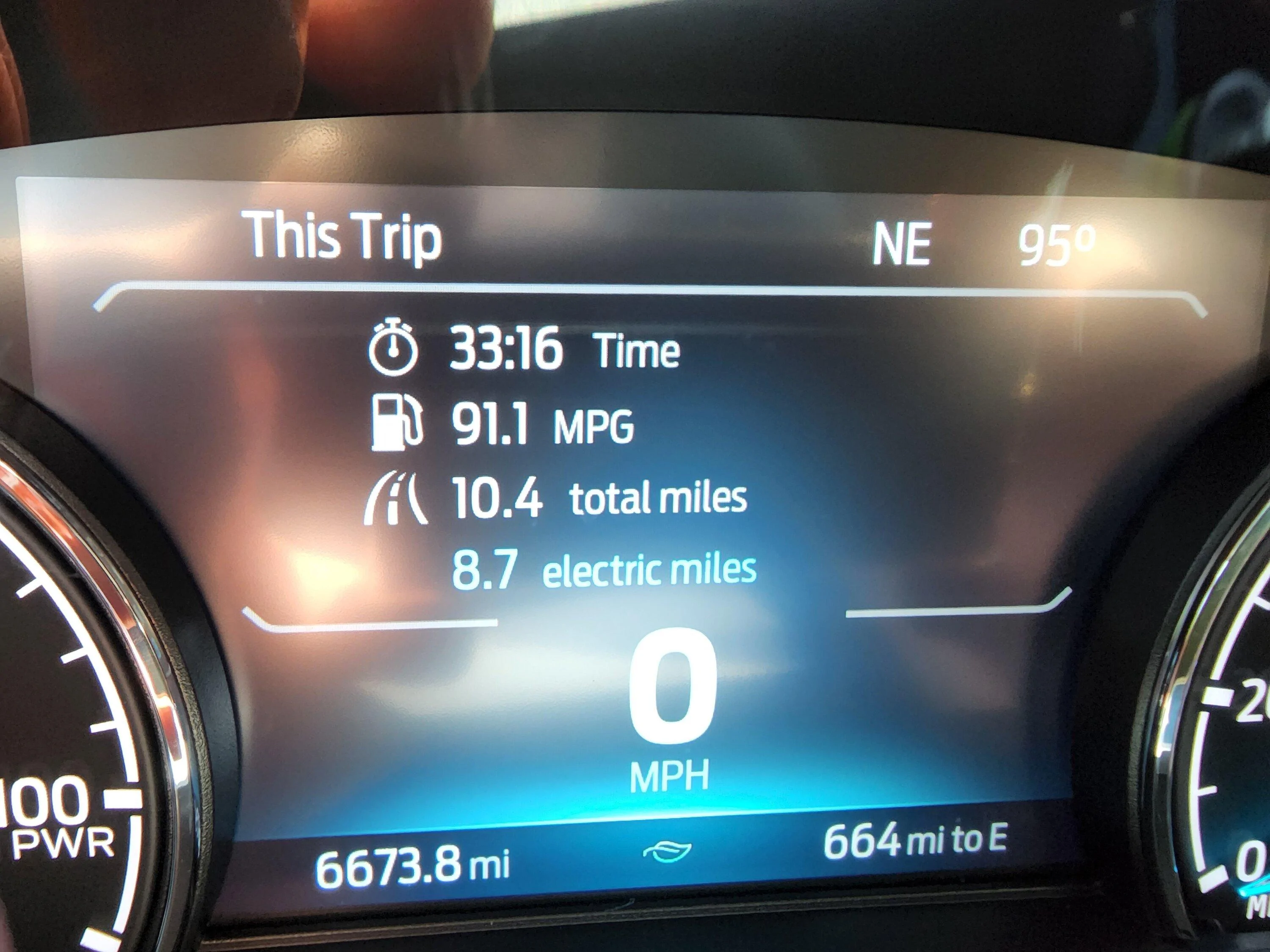 Ford Maverick 40.7 mpg. EB 4K. Who needs a hybrid? 20220627_123116