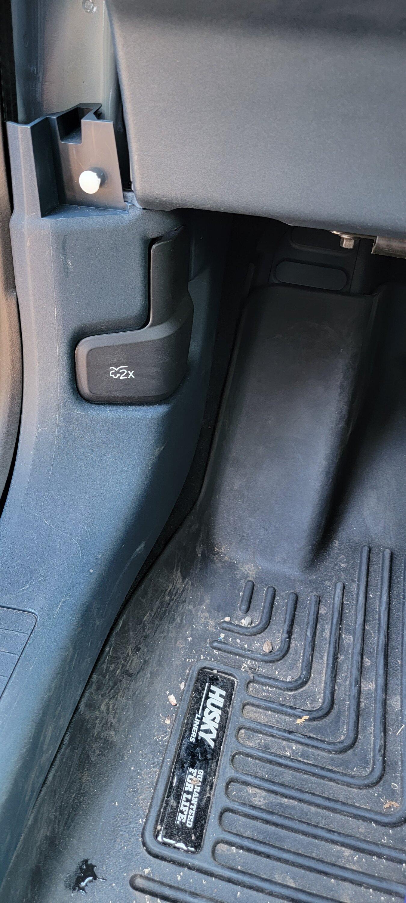 Ford Maverick How to remove hood lever so you can remove the trim panel behind it? 20220828_135824