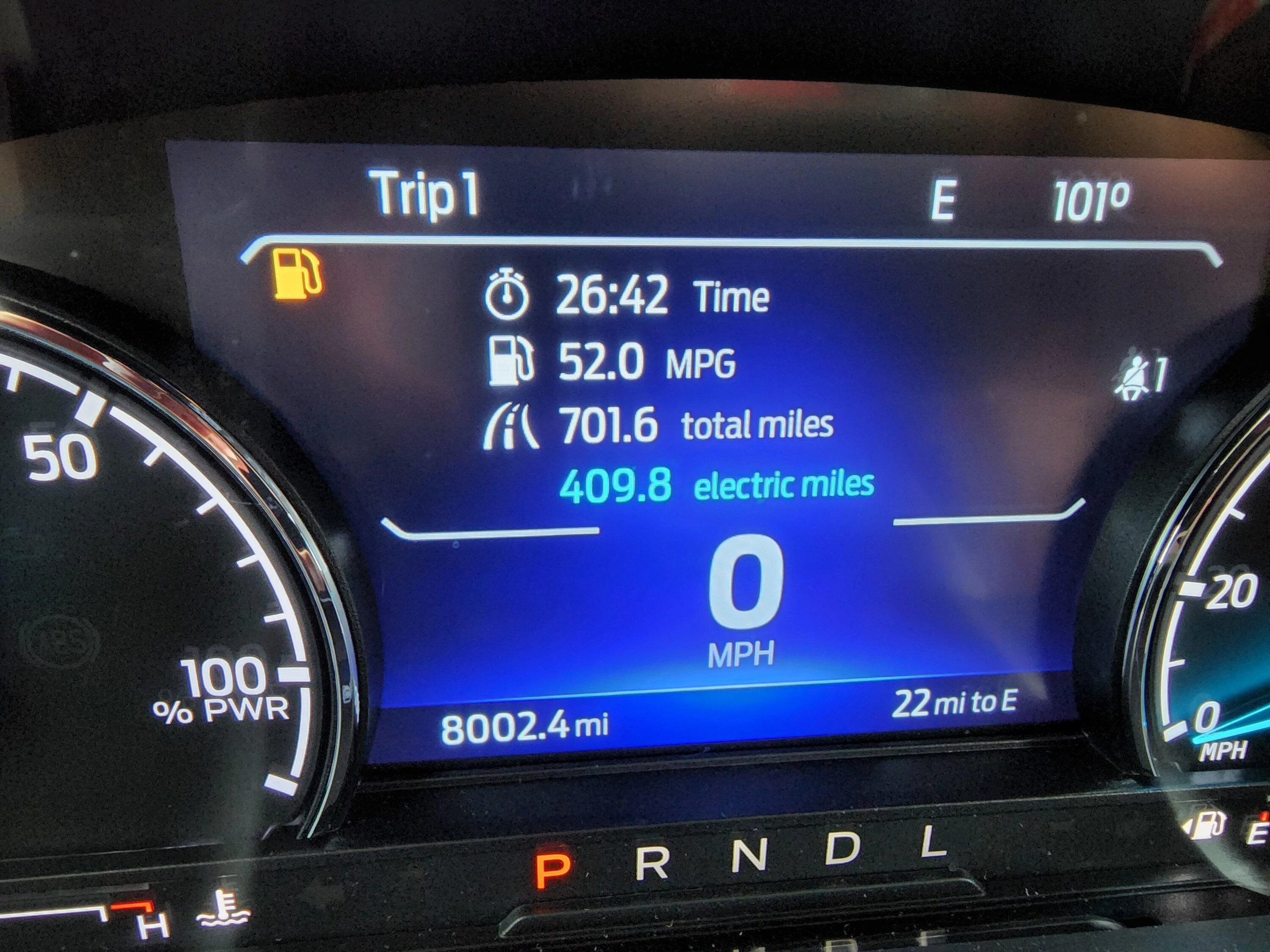 Ford Maverick Maverick Hybrid electric mode limited 20220722_152034