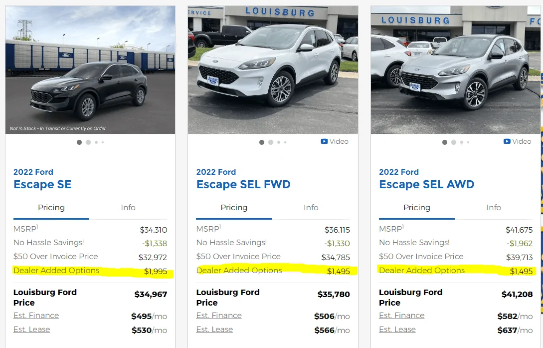 Ford Maverick Selling below MSRP 1661811620925