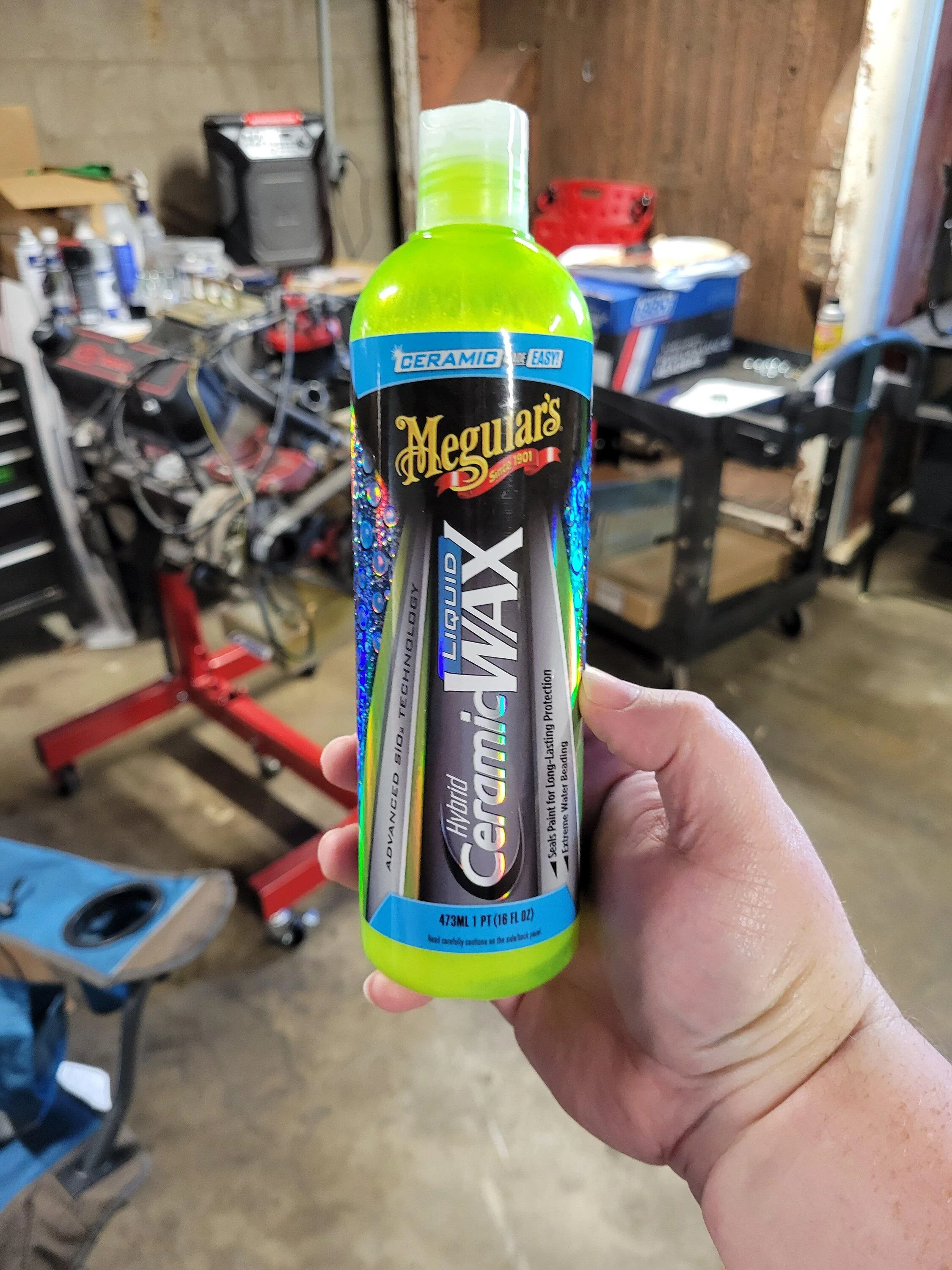 Ford Maverick Tried Meguiars ceramic wax 20220829_183038