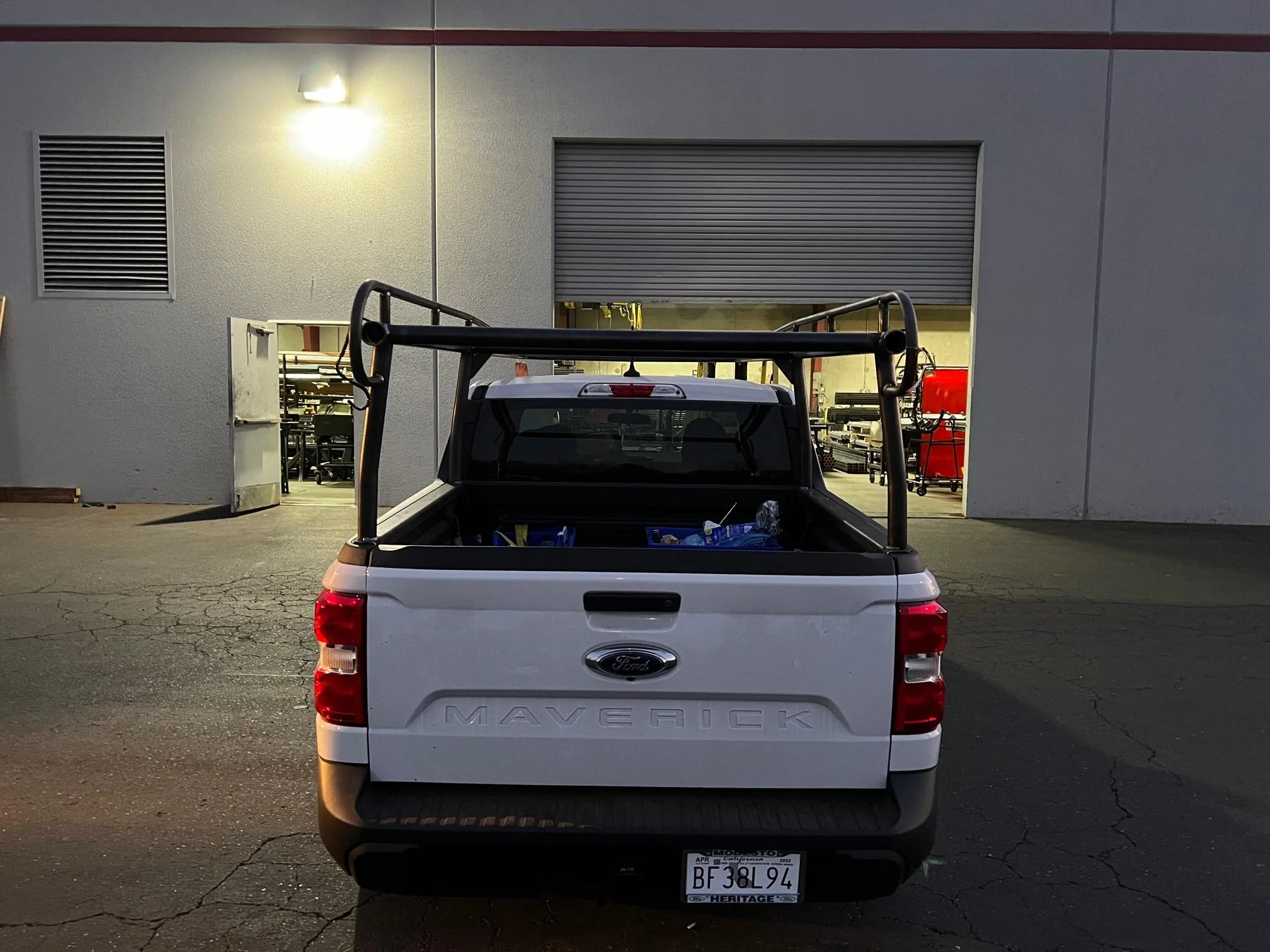 Best ladder rack! Rack-It installed | MaverickTruckClub - 2022+ Ford ...