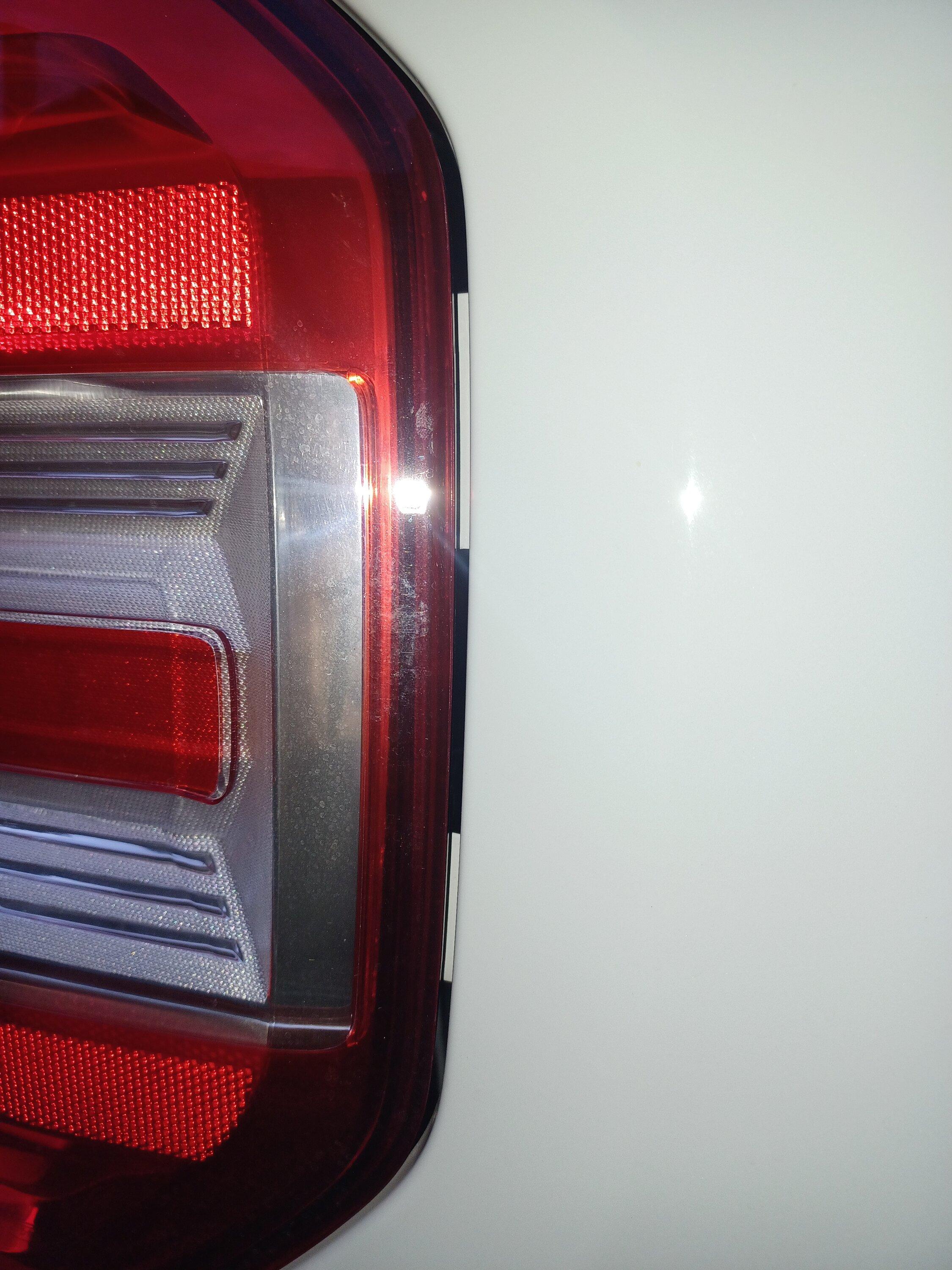Ford Maverick Any body having problems with their back lights spacing away from the body on the back panel? 20220901_195031