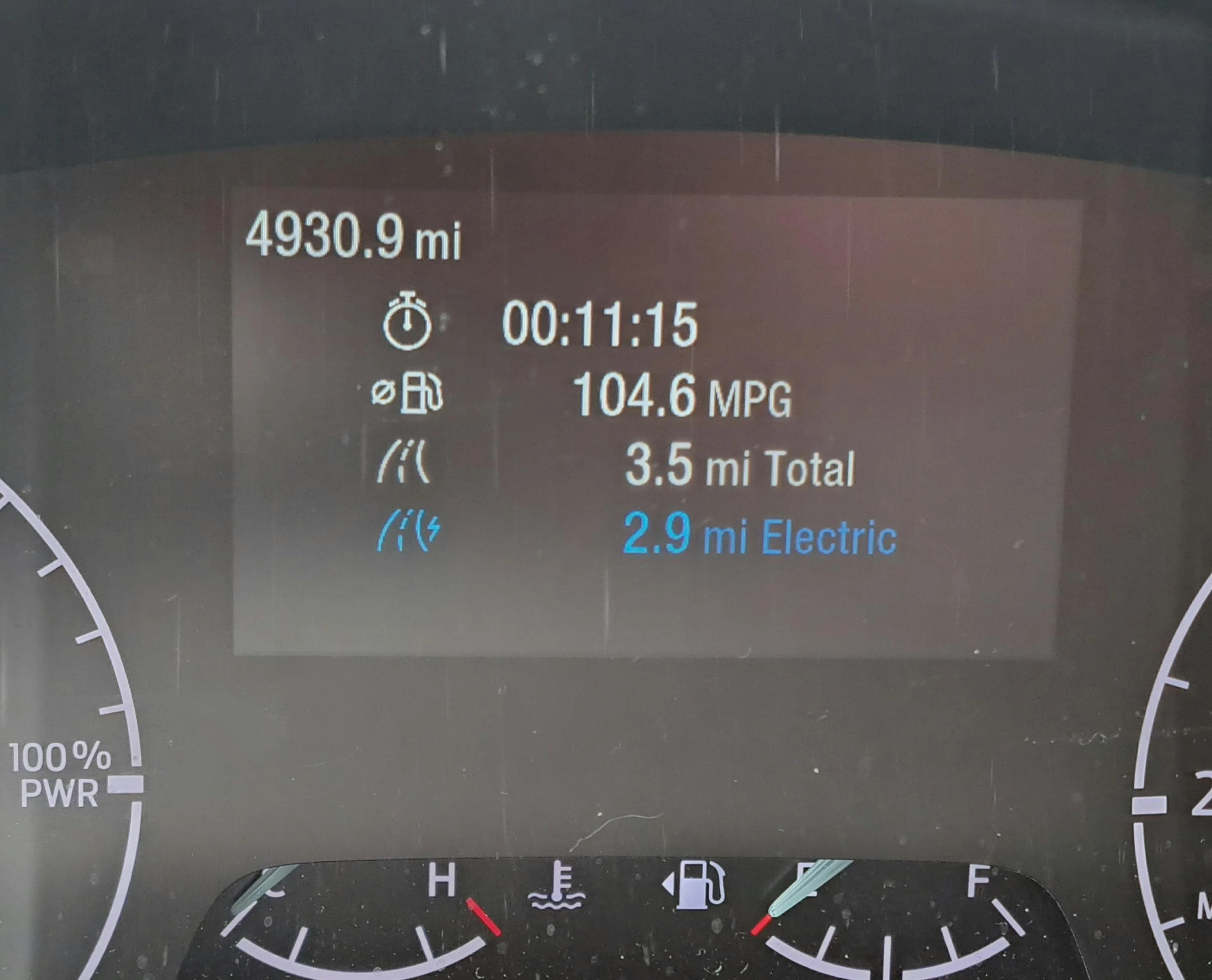 Ford Maverick Hybrid mpg 20220722_132000