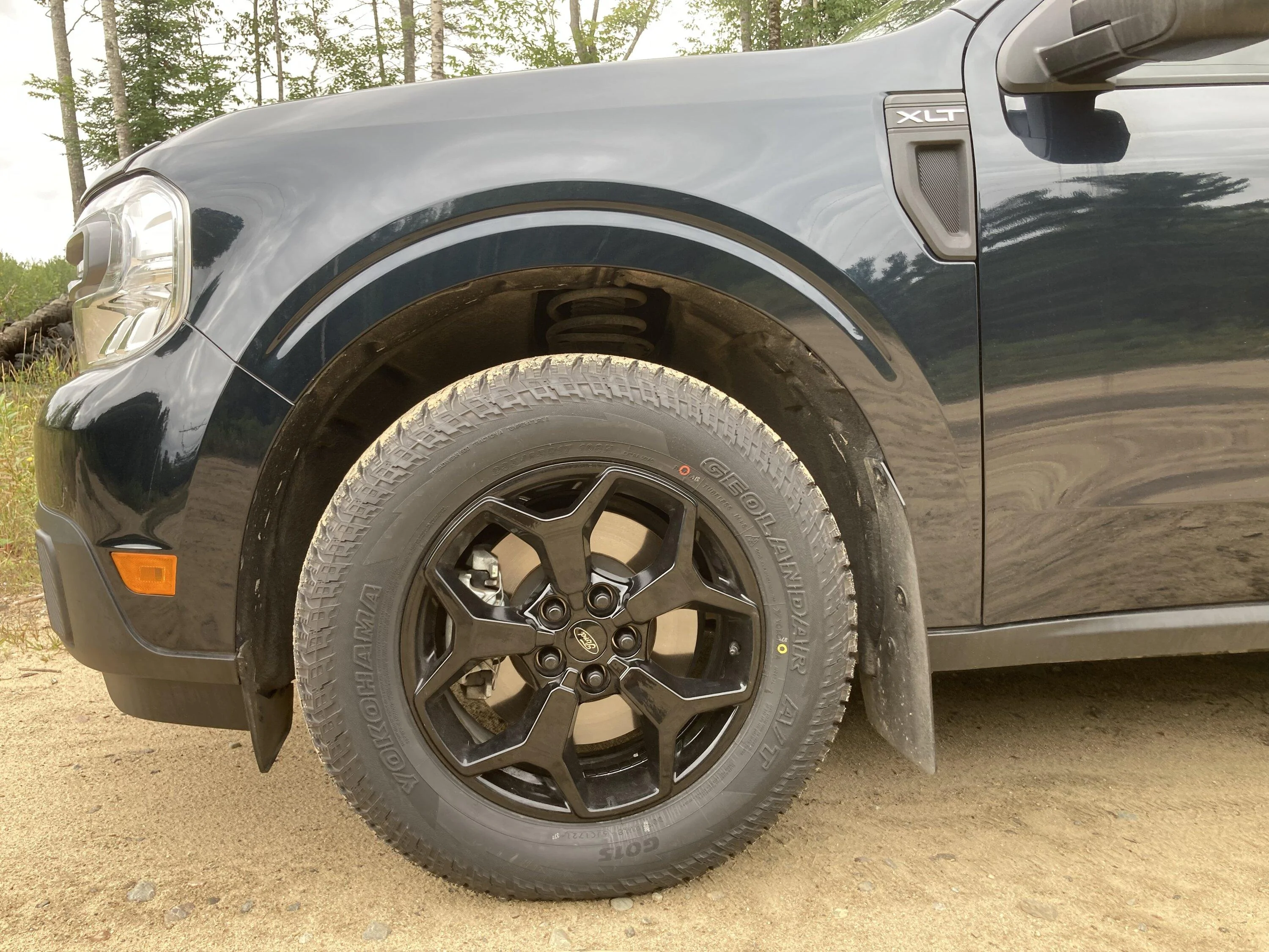Ford Maverick Visual Comparison of Different Tires / Tire Sizes on 2022+ Maverick 66140598-C9D7-4488-B09C-28616D6541F9