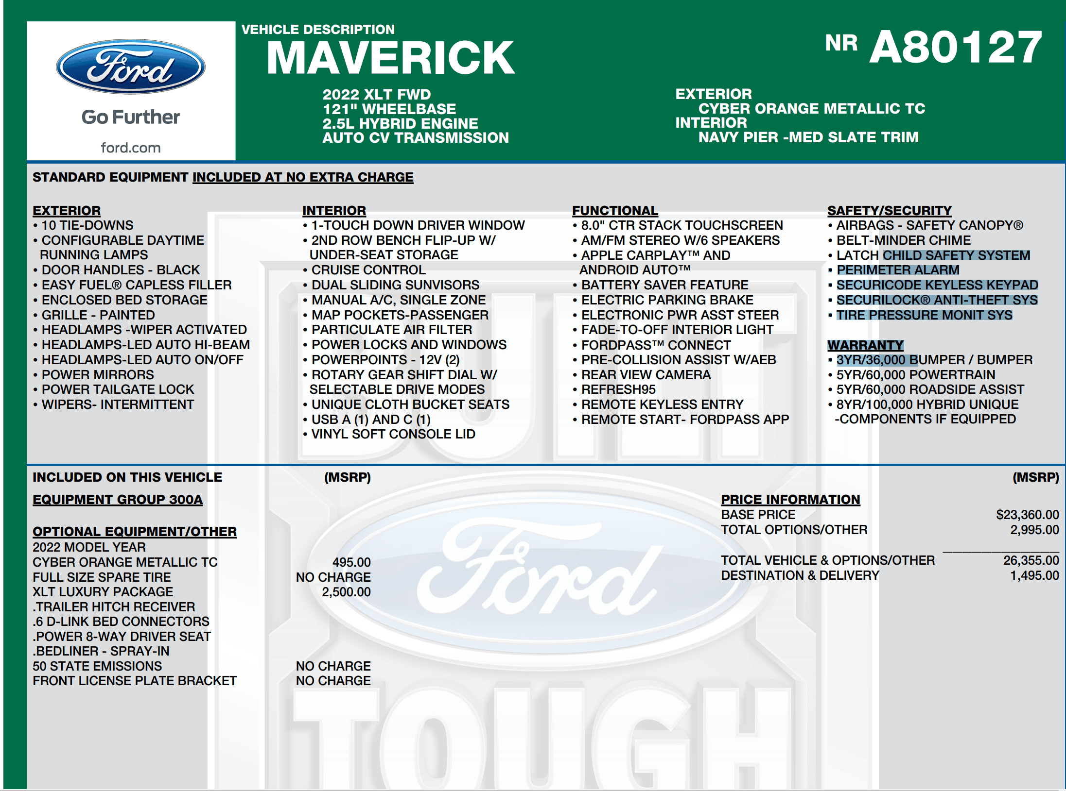 Ford Maverick Does my build have a hotspot? hotspot.PNG